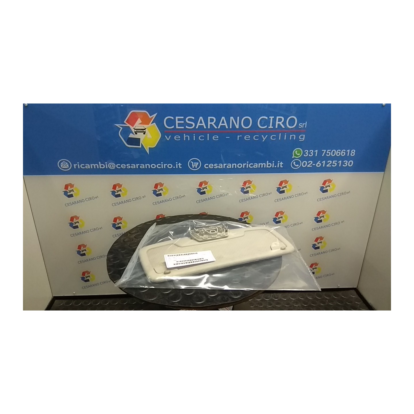 ALETTA PARASOLE PARABREZZA SX. 069 SMART FORTWO (A/C451) (01/07-12/11) 660950 A4518100110C24A