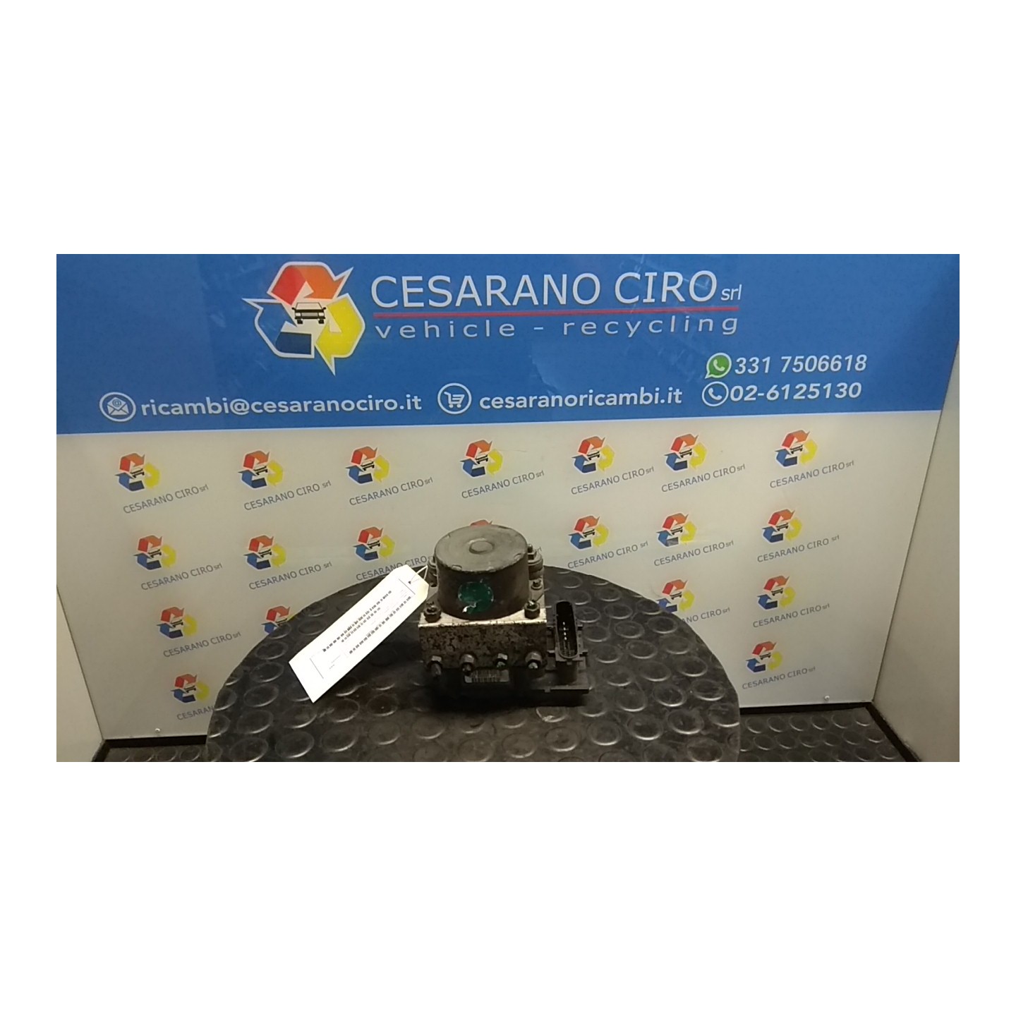 AGGREGATO ABS 088 RENAULT CLIO 3A SERIE (07/05-05/09) D4FD7 7701209606