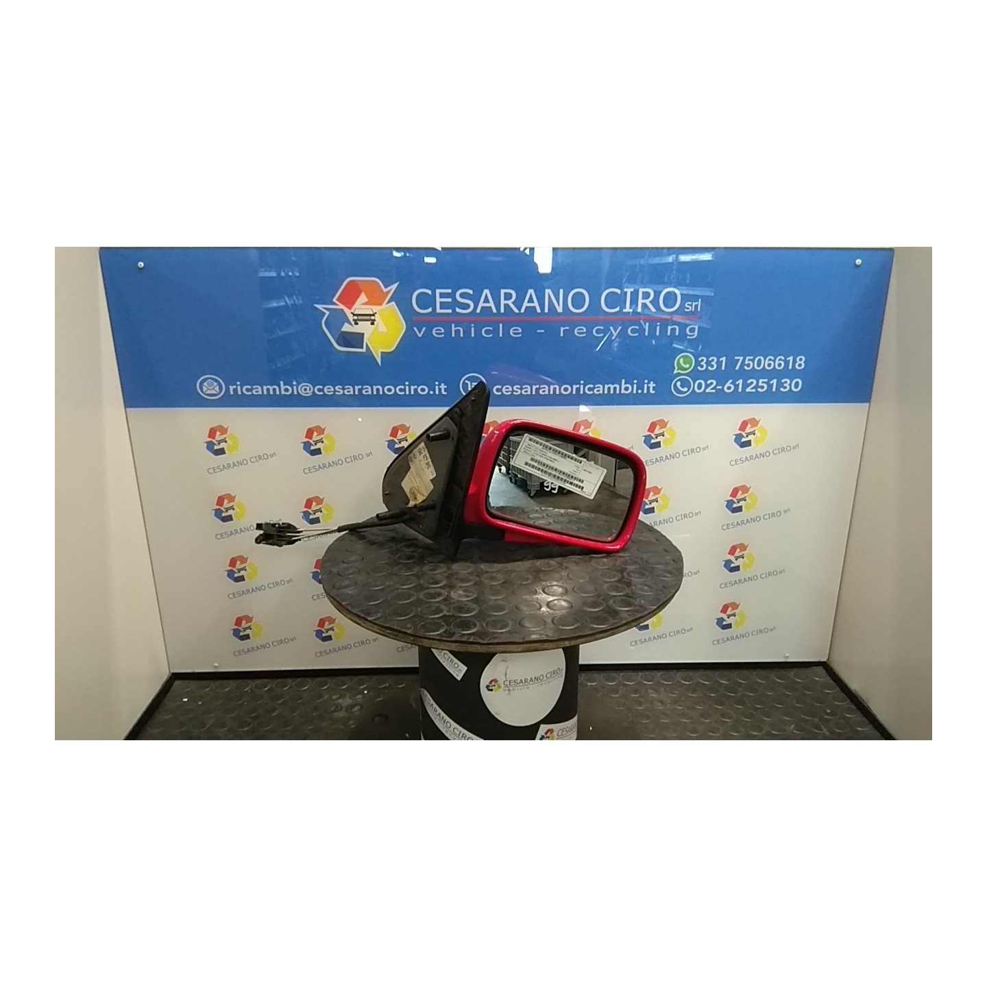 RETROVISORE EST. DX 056 VOLKSWAGEN POLO 3A SERIE (11/94-09/01) AEX NB2411023008041DX