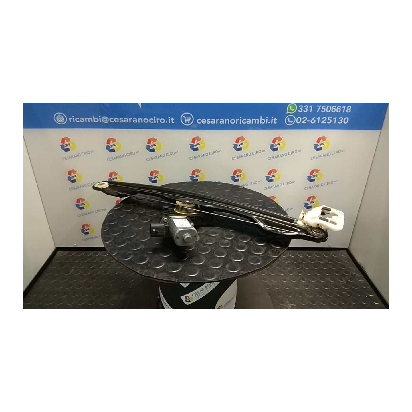 ALZACRISTALLO ELETTR. PORTA ANT. C/MOTORINO DX. 010 FIAT PANDA (33) (12/11-04/17) 169A4000 52076549