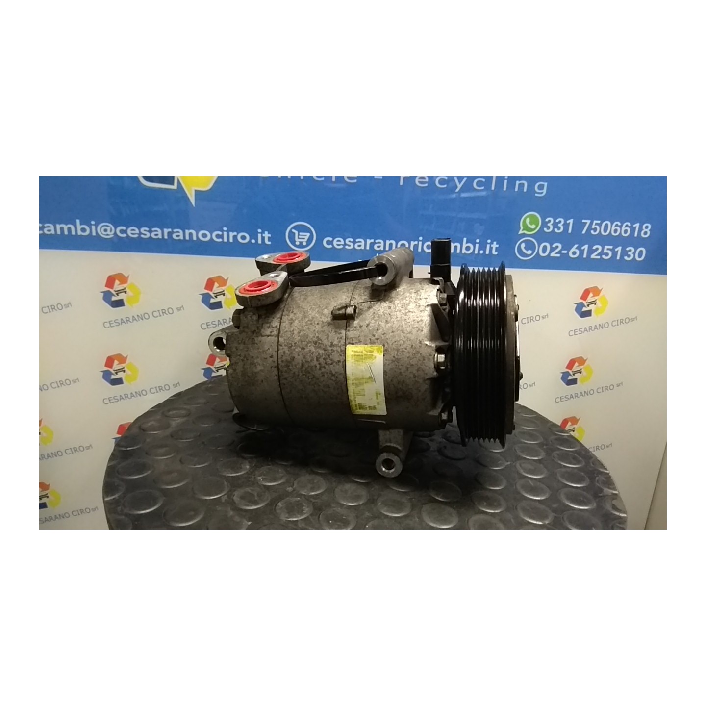 COMPRESSORE A/C 034 CITROEN JUMPER FURGONE (06/06-) 4HV 6453SR