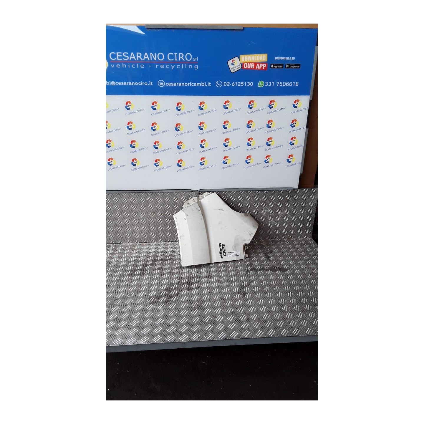 PARAFANGO ANT. SX. 050 FIAT DUCATO (2J) (06/06-03/12) F1AE0481D 1372144080
