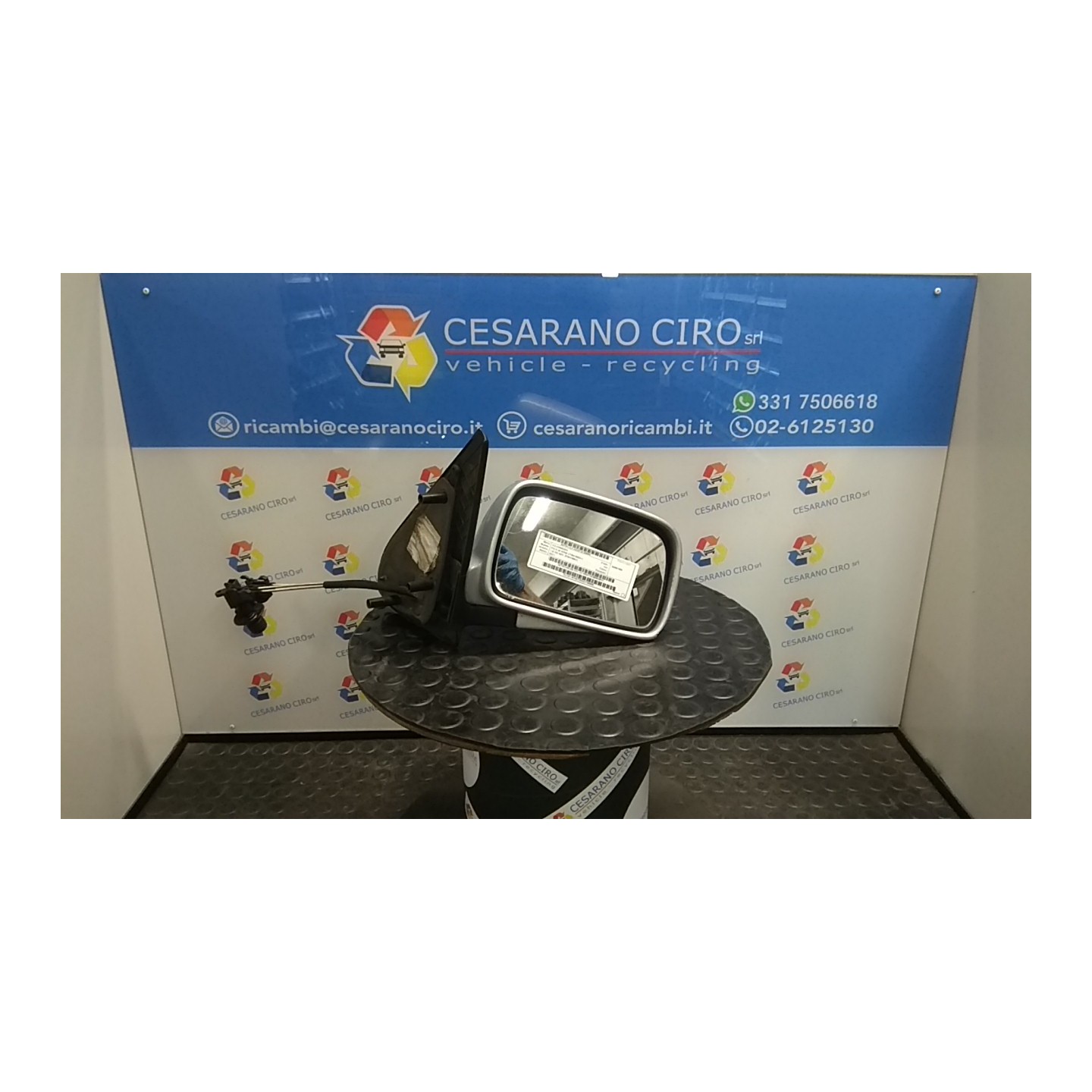 RETROVISORE EST. DX 055 VOLKSWAGEN POLO 3A SERIE (11/94-09/01) AEX NB2411023008038DX