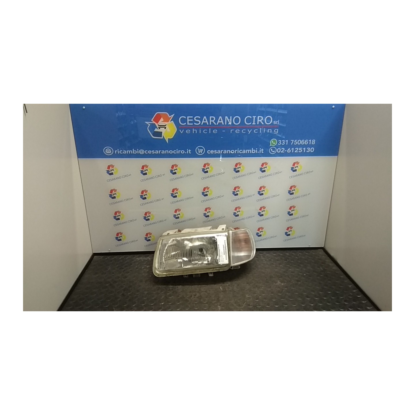 PROIETTORE SX. 057 VOLKSWAGEN POLO 3A SERIE (11/94-09/01) AEX 6N1941015