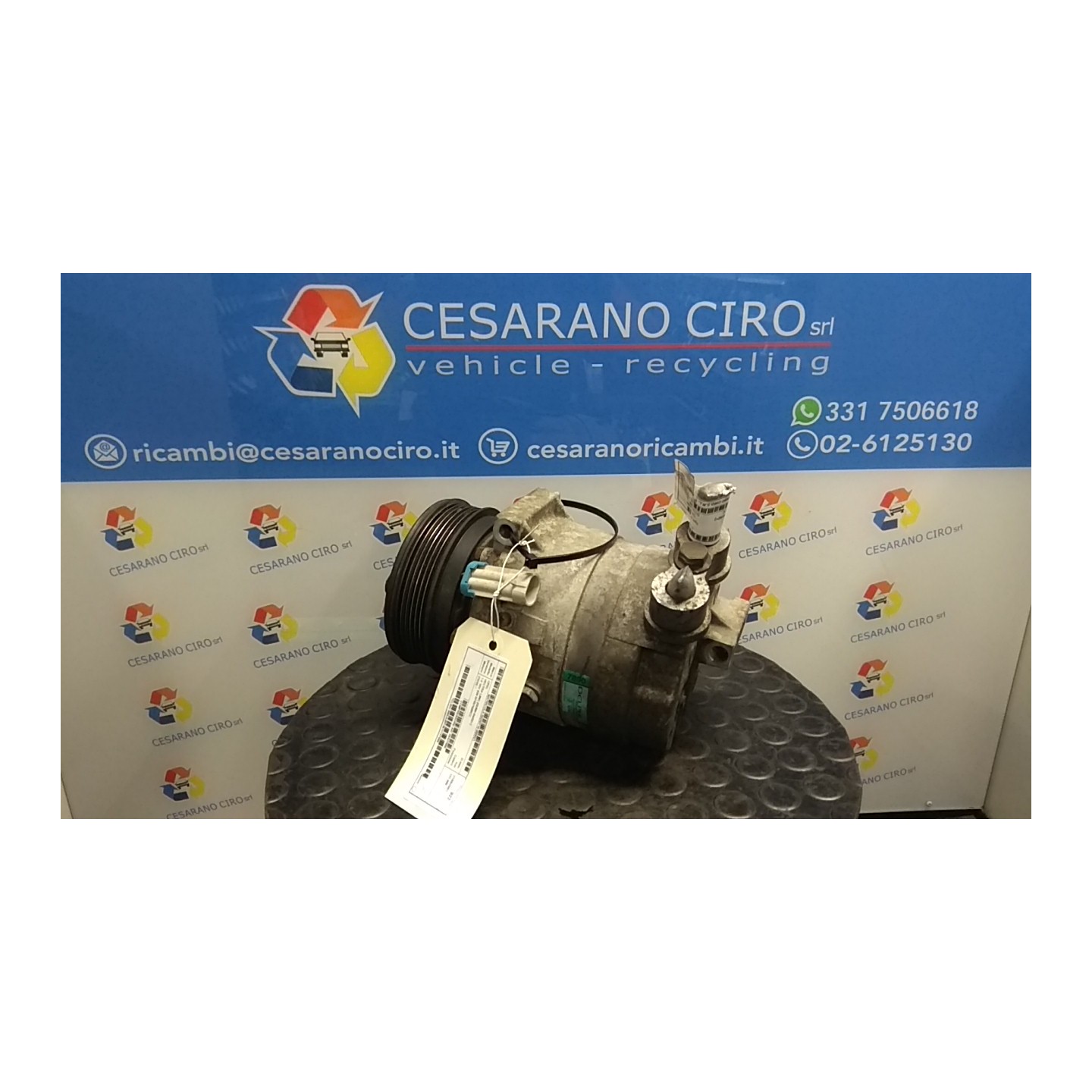 COMPRESSORE A/C 021 OPEL VECTRA (J96) (02/99-04/02) Z16XE 24427890