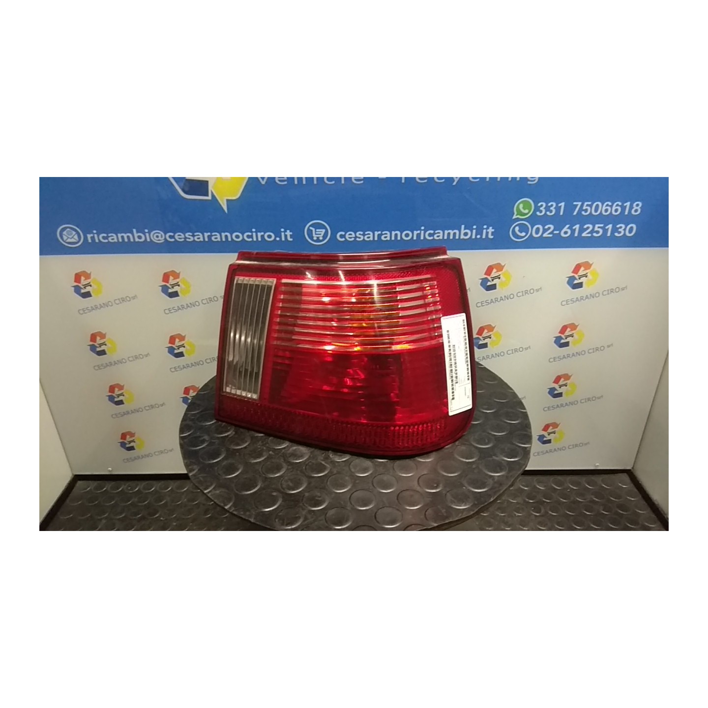 TRASPARENTE FANALE POST. TT..99 DX. 058 SEAT IBIZA (6K) (05/93-12/01) AUD 6K6945112E