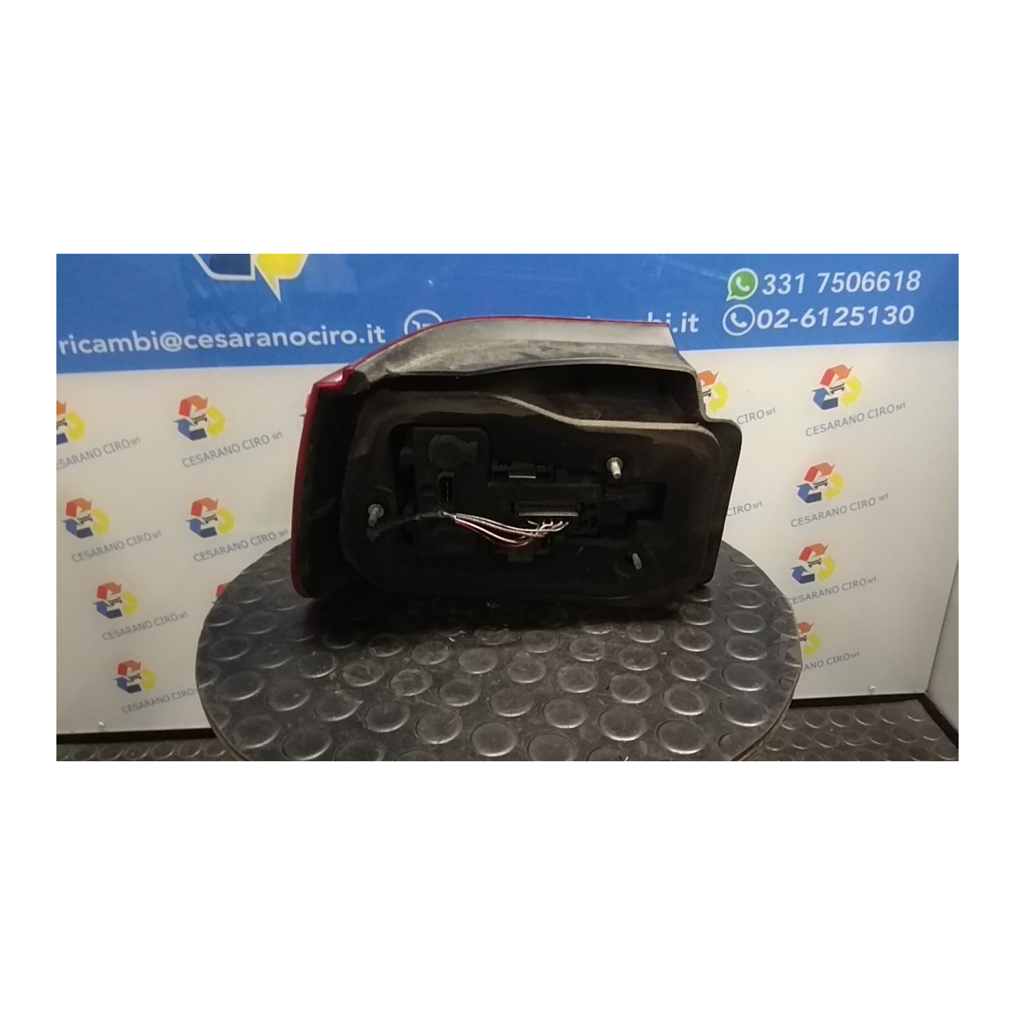 TRASPARENTE FANALE POST. TT..99 DX. 058 SEAT IBIZA (6K) (05/93-12/01) AUD 6K6945112E