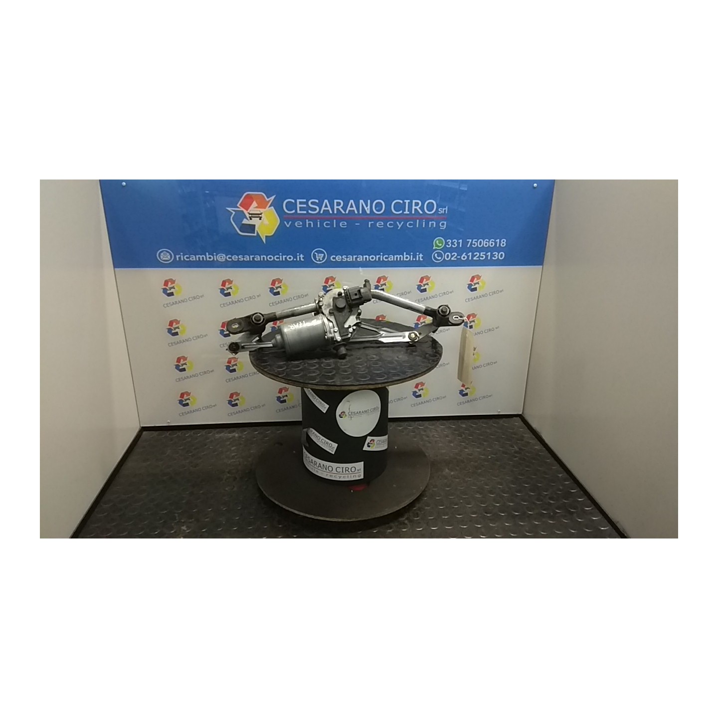 MECCANISMO TERGIPARABREZZA CON MOTORINO 063 ALFA ROMEO MITO (10) (05/13-) 955A9000 50545277