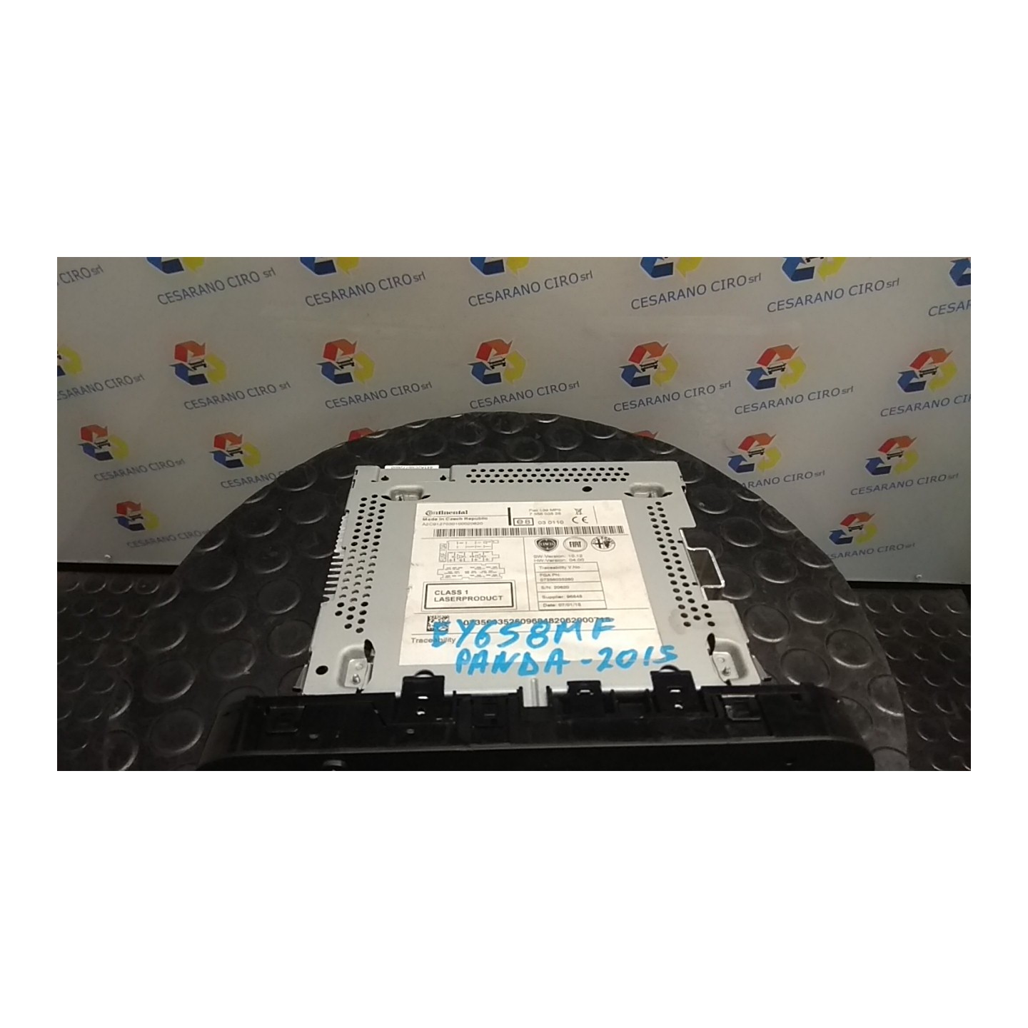 AUTORADIO AUTORADIO EXTRA SERIE 1 002 FIAT PANDA (33) (12/11-04/17) 169A4000 735603526