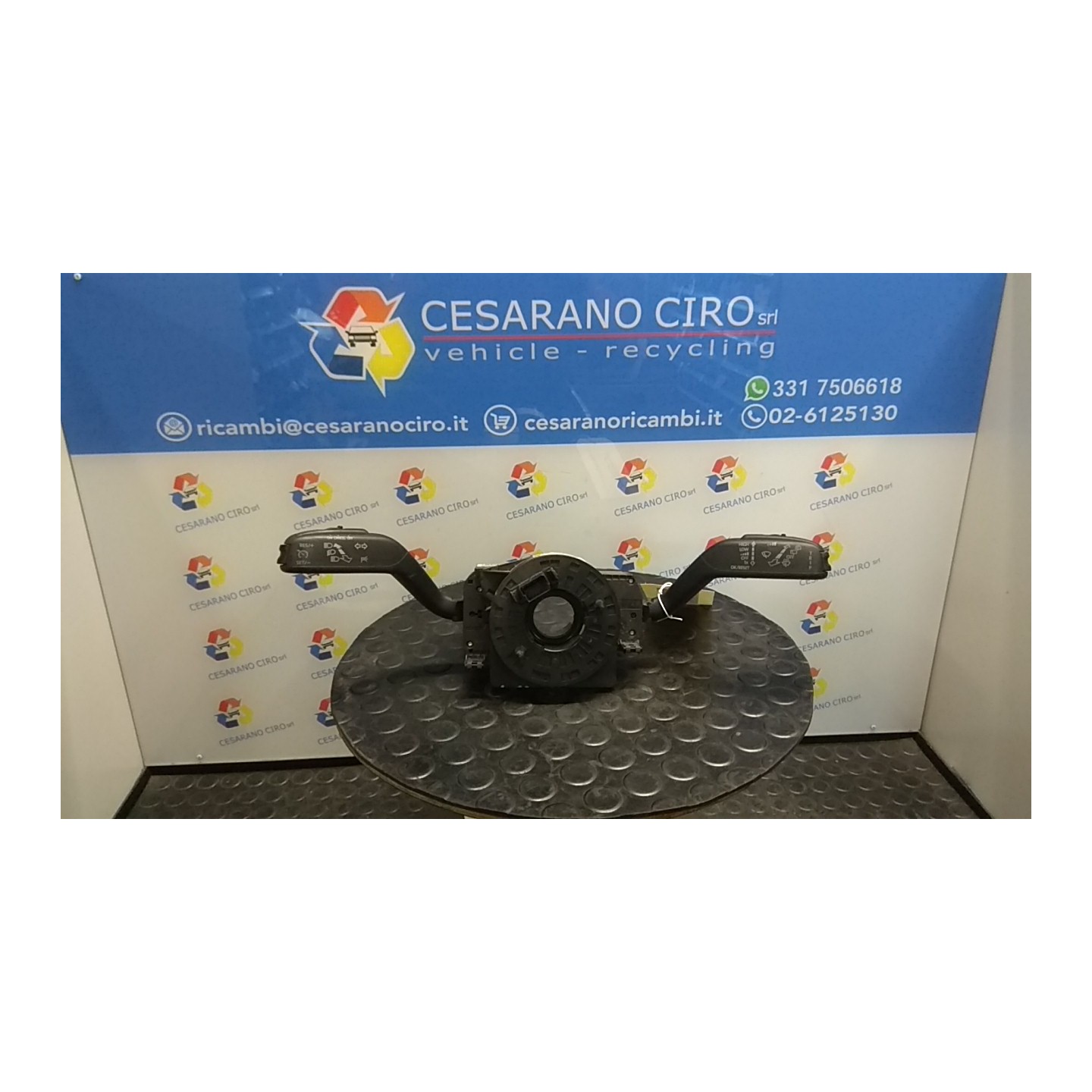 DEVIOGUIDASGANCIO C/REG. VELOCITA E DISPLAY MULT 008 SEAT IBIZA (6J) (05/08-03/13) BLS 7H0953513C9B9
