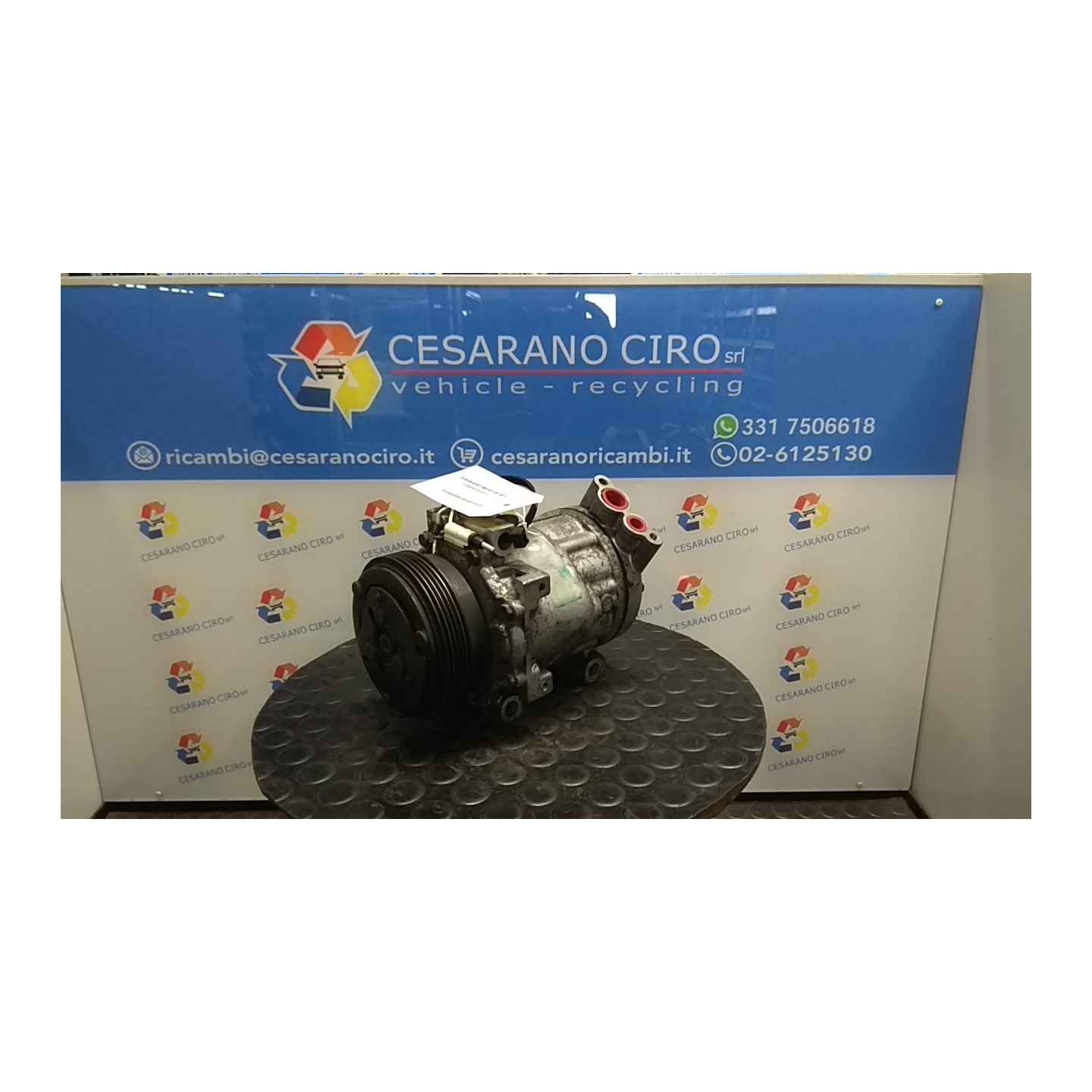 COMPRESSORE A/C 022 RENAULT CLIO 2A SERIE (04/98-04/01) D7FD7 7700106069