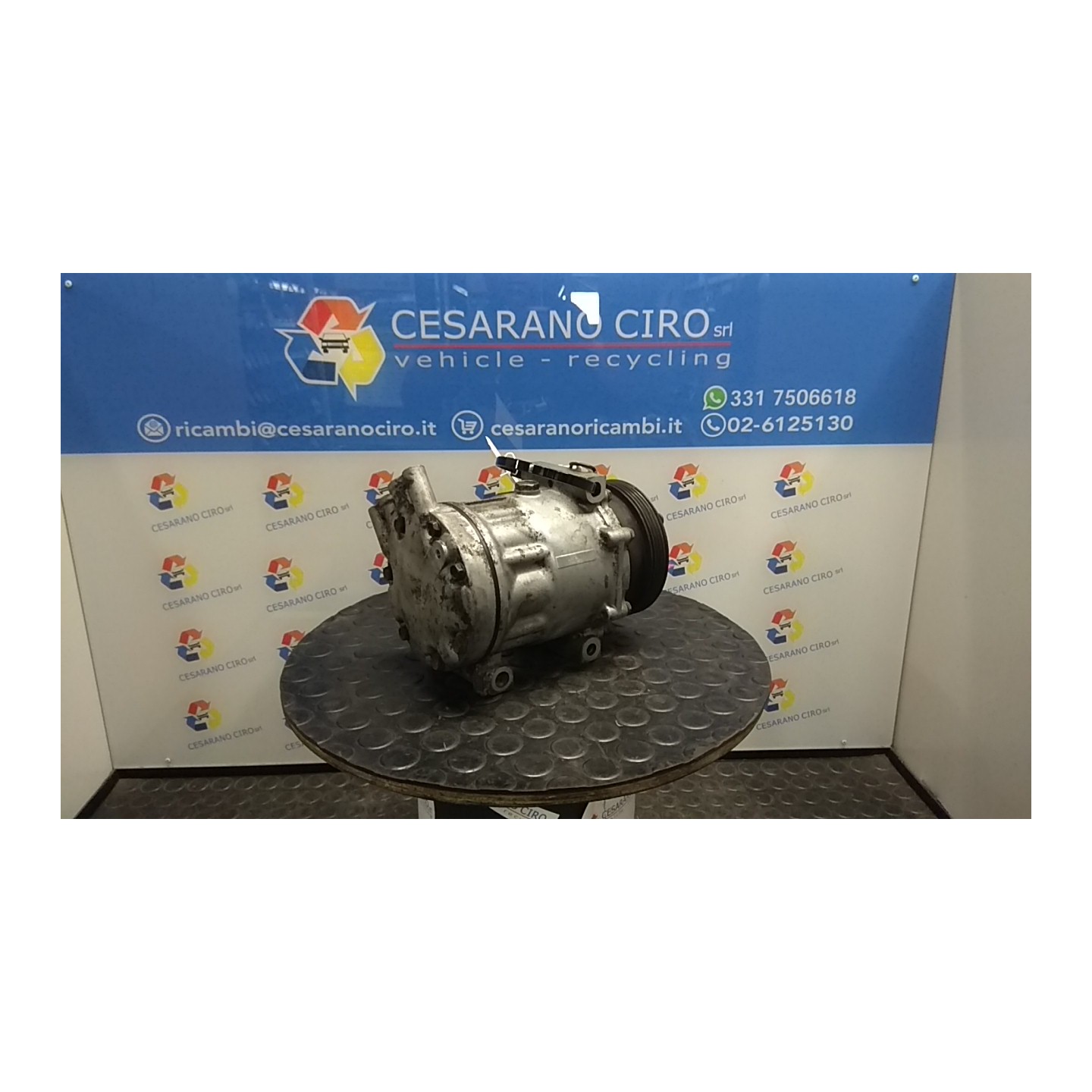 COMPRESSORE A/C 022 RENAULT CLIO 2A SERIE (04/98-04/01) D7FD7 7700106069