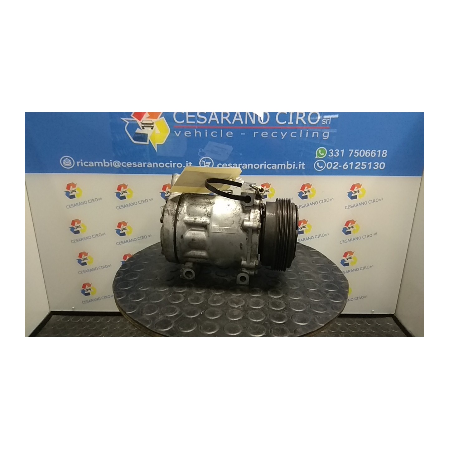 COMPRESSORE A/C 022 RENAULT CLIO 2A SERIE (04/98-04/01) D7FD7 7700106069