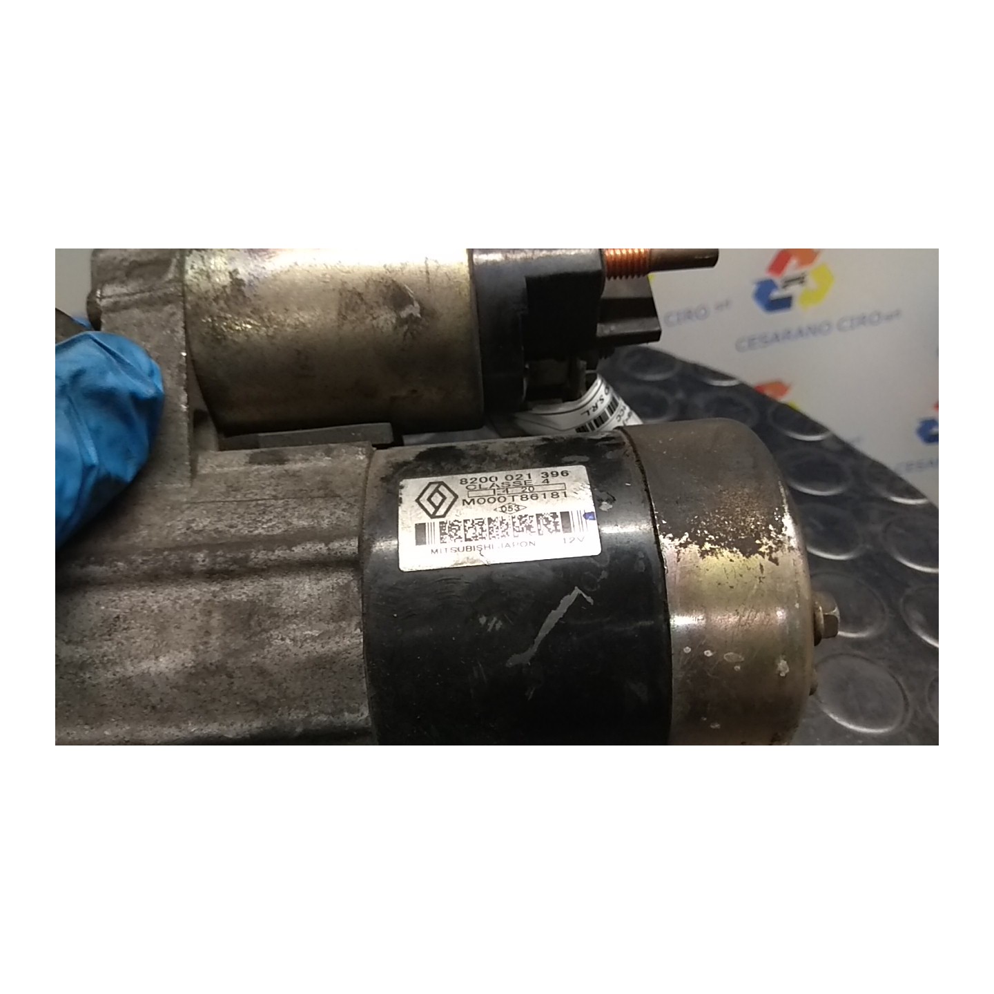 MOTORINO AVVIAMENTO 046 RENAULT MODUS 1A SERIE (09/04-01/08) K9KJ7 8200584658