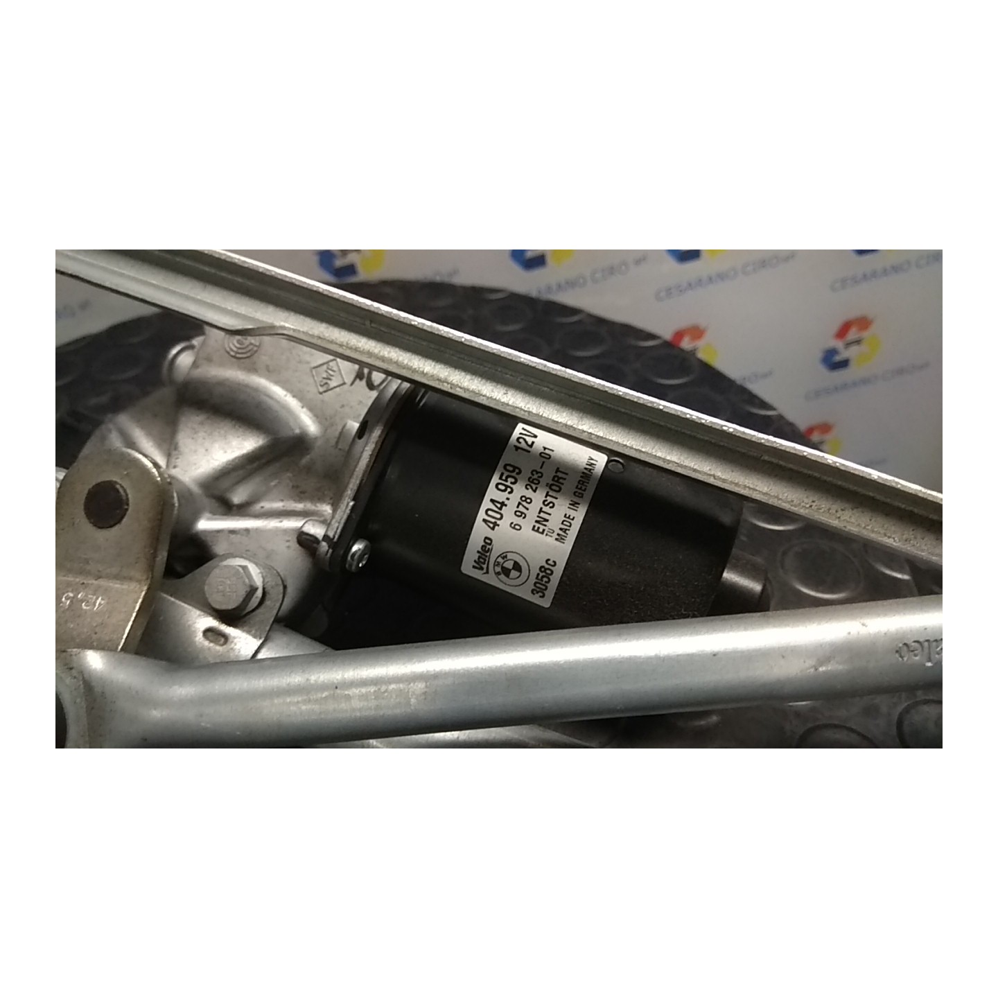 MECCANISMO TERGIPARABREZZA CON MOTORINO 009 BMW SERIE 3 (E93) CABRIO (03/07-09 N54B30A 61617161711