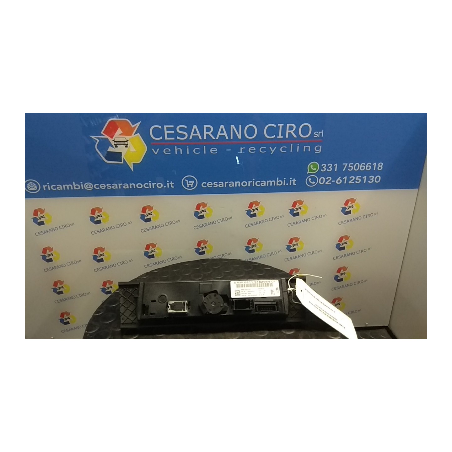 BLOCCO COMANDO CLIMATIZZAZIONE AUTOMATICO 016 BMW SERIE 3 (E90/E91) (02/05-12/11 204D4 64119199259
