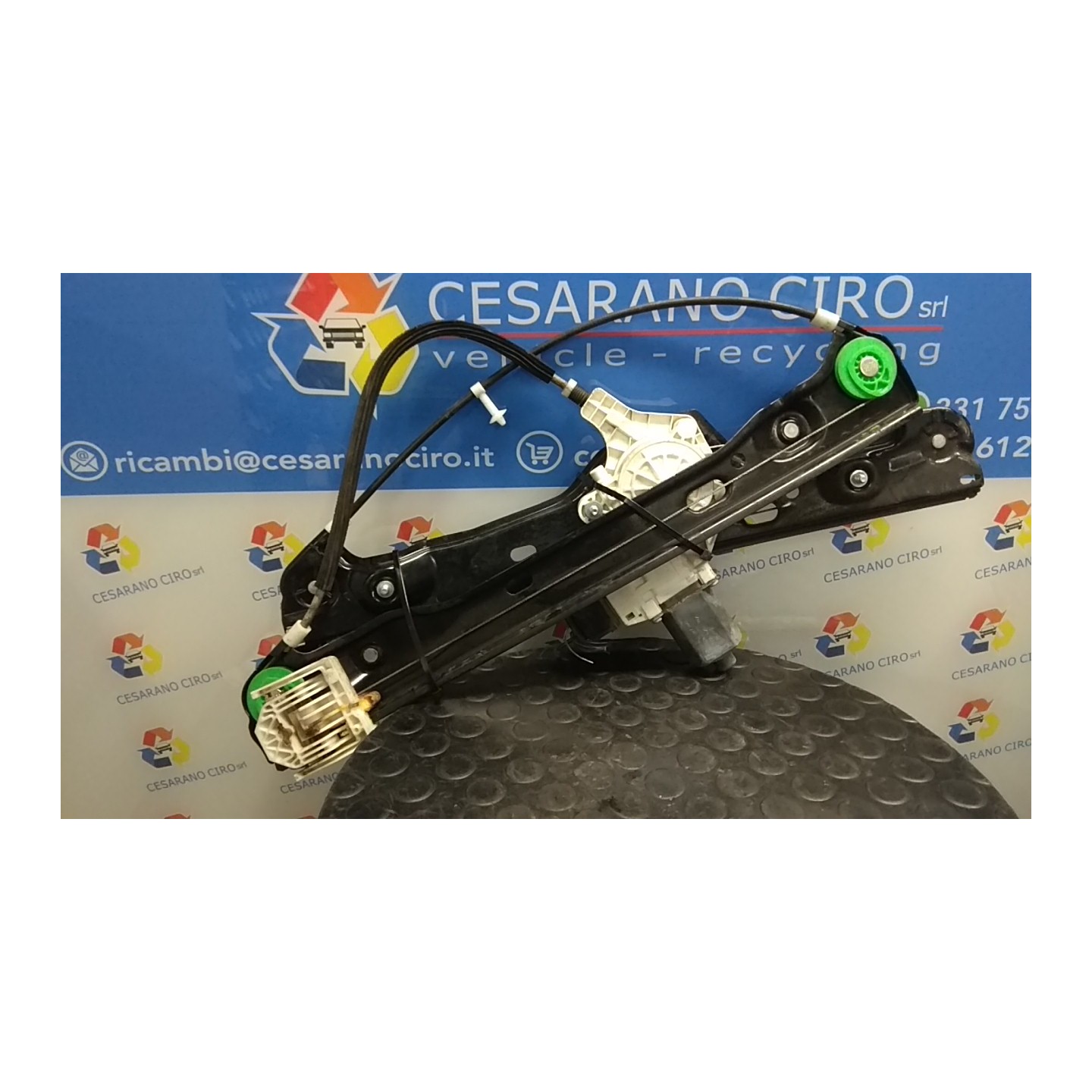 ALZACRISTALLO ELETTR. PORTA ANT. DX. 010 BMW SERIE 3 (E90/E91) (09/08-) N47D20C 51337140588