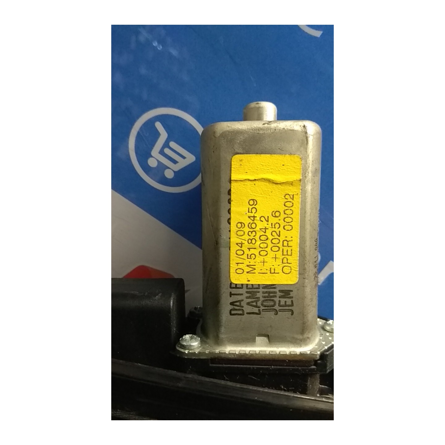 ALZACRISTALLO ELETTR. PORTA ANT. C/MOTORINO DX. 017 FIAT BRAVO (3Y) (12/09-) 192B2000 51836459