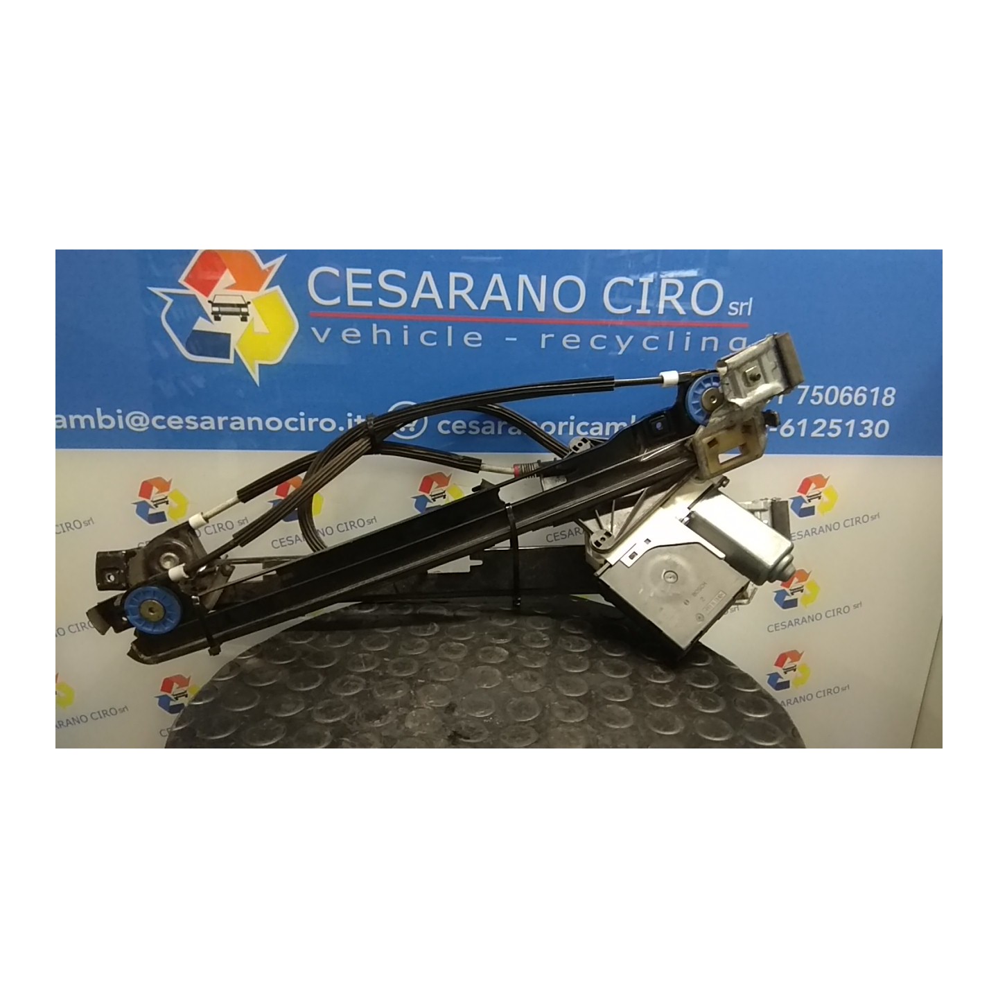 ALZACRISTALLO PORTA ANT. SX. 023 SEAT ALTEA (5P) (03/04-) BSE 5P0837461