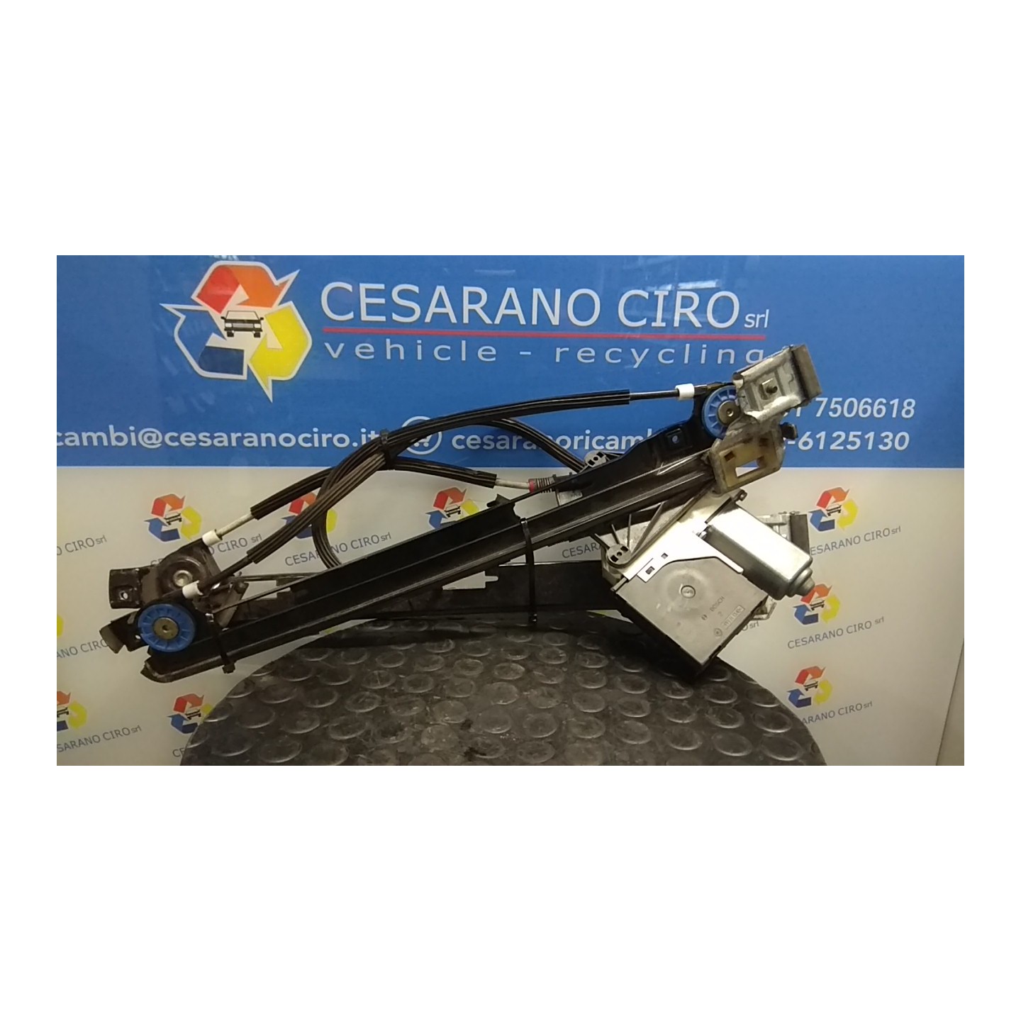 ALZACRISTALLO PORTA ANT. SX. 023 SEAT ALTEA (5P) (03/04-) BSE 5P0837461