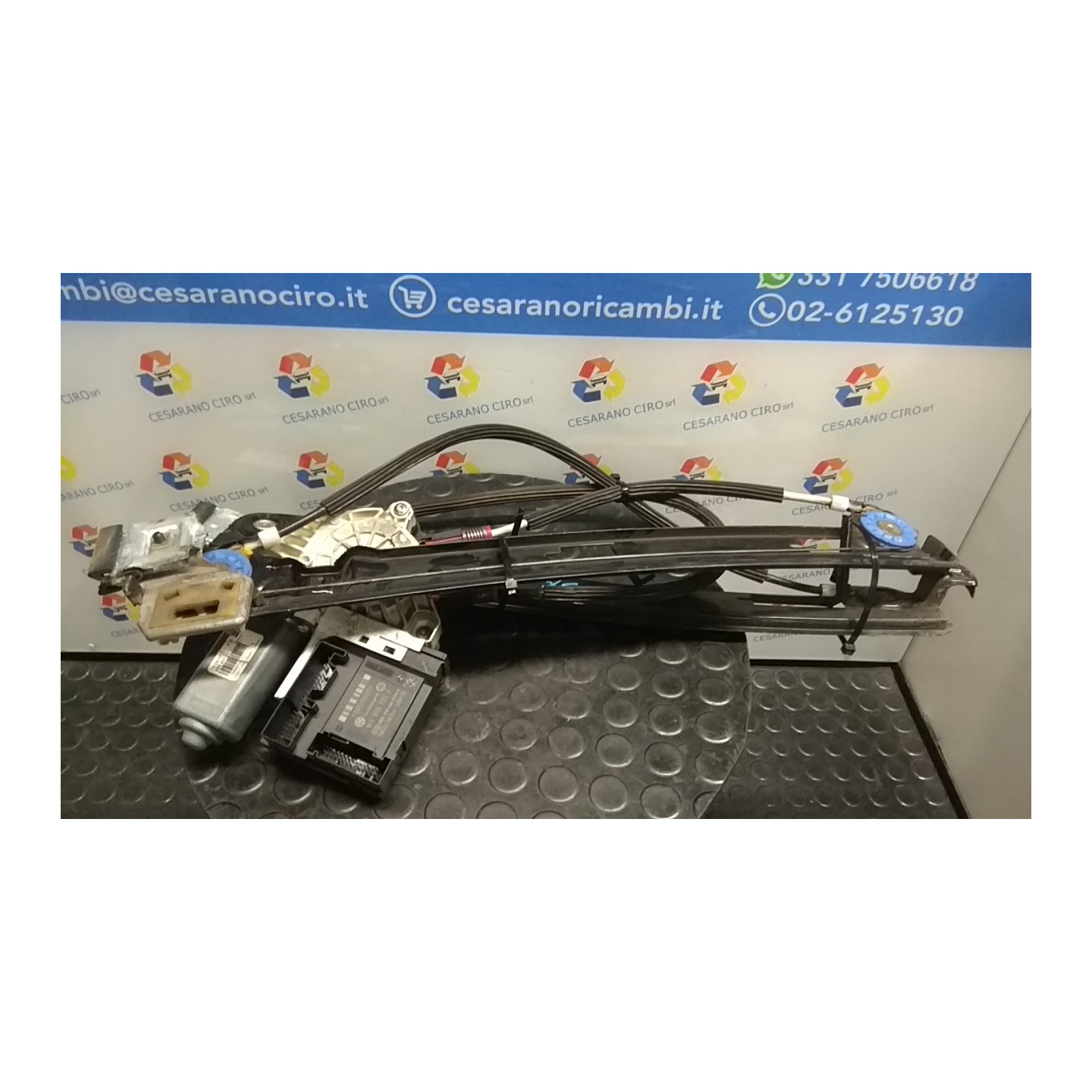 ALZACRISTALLO PORTA ANT. SX. 023 SEAT ALTEA (5P) (03/04-) BSE 5P0837461