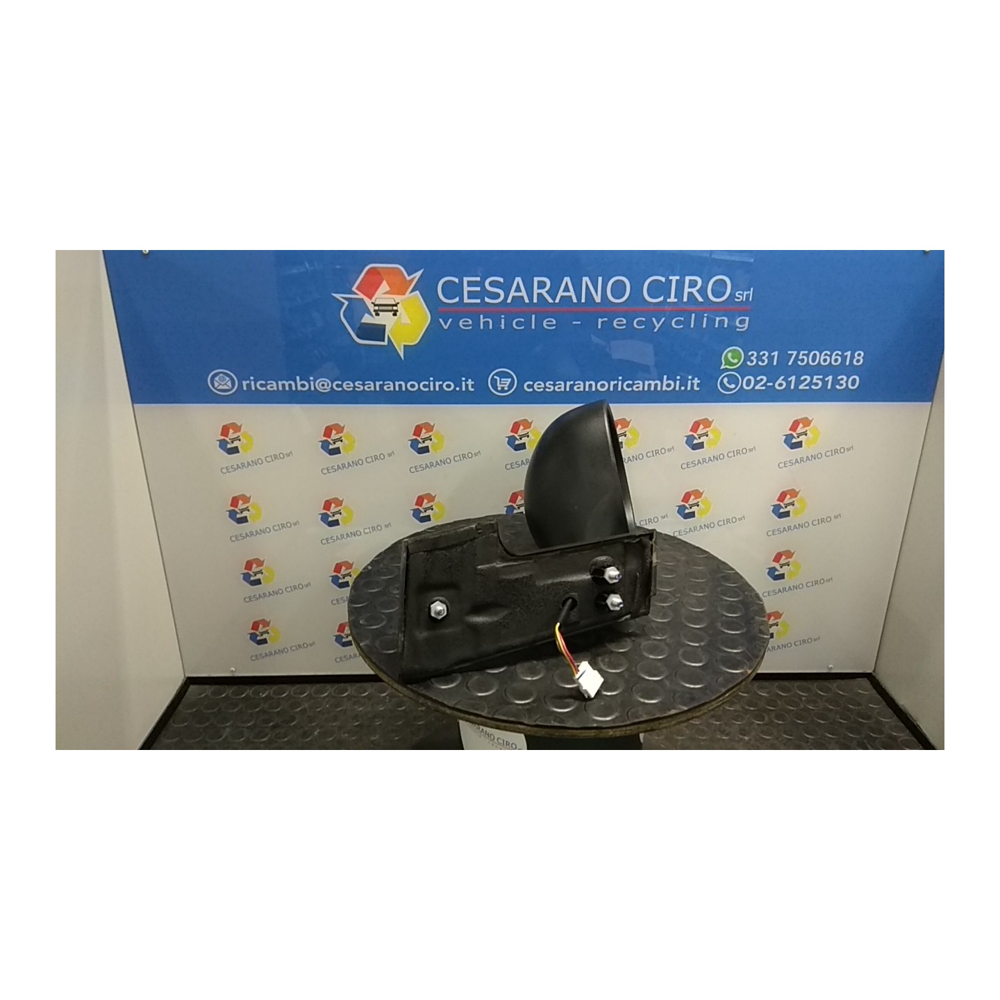 RETROVISORE EST. REGOLAZ. ELETTR. DX 084 DR ZERO SQR371F NB2413900002900001900001DX