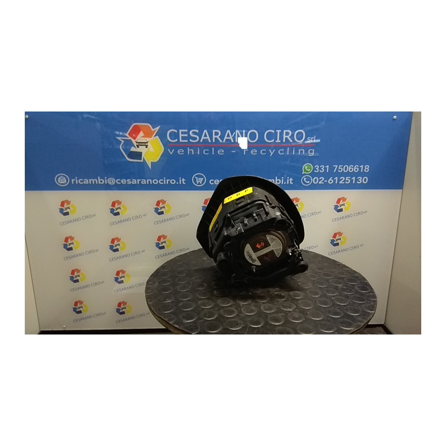 DISPOSITIVO AIRBAG LATO GUIDA 019 ALFA ROMEO MITO (X6) (06/08-06/11) 955A1000 156106800