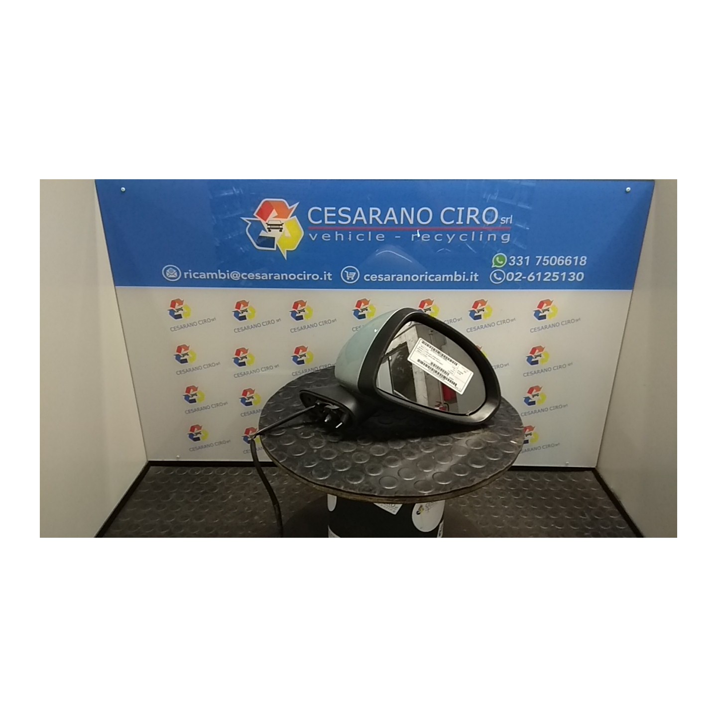 RETROVISORE EST. REGOLAZ. ELETTR. DX. 058 OPEL CORSA (S07) (07/06-02/11) Z12XEP 13187618