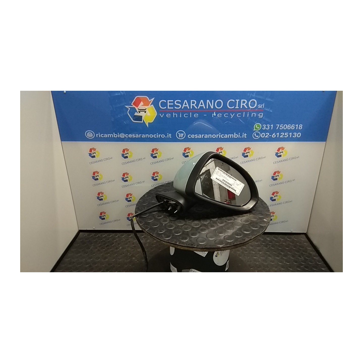RETROVISORE EST. REGOLAZ. ELETTR. DX. 058 OPEL CORSA (S07) (07/06-02/11) Z12XEP 13187618