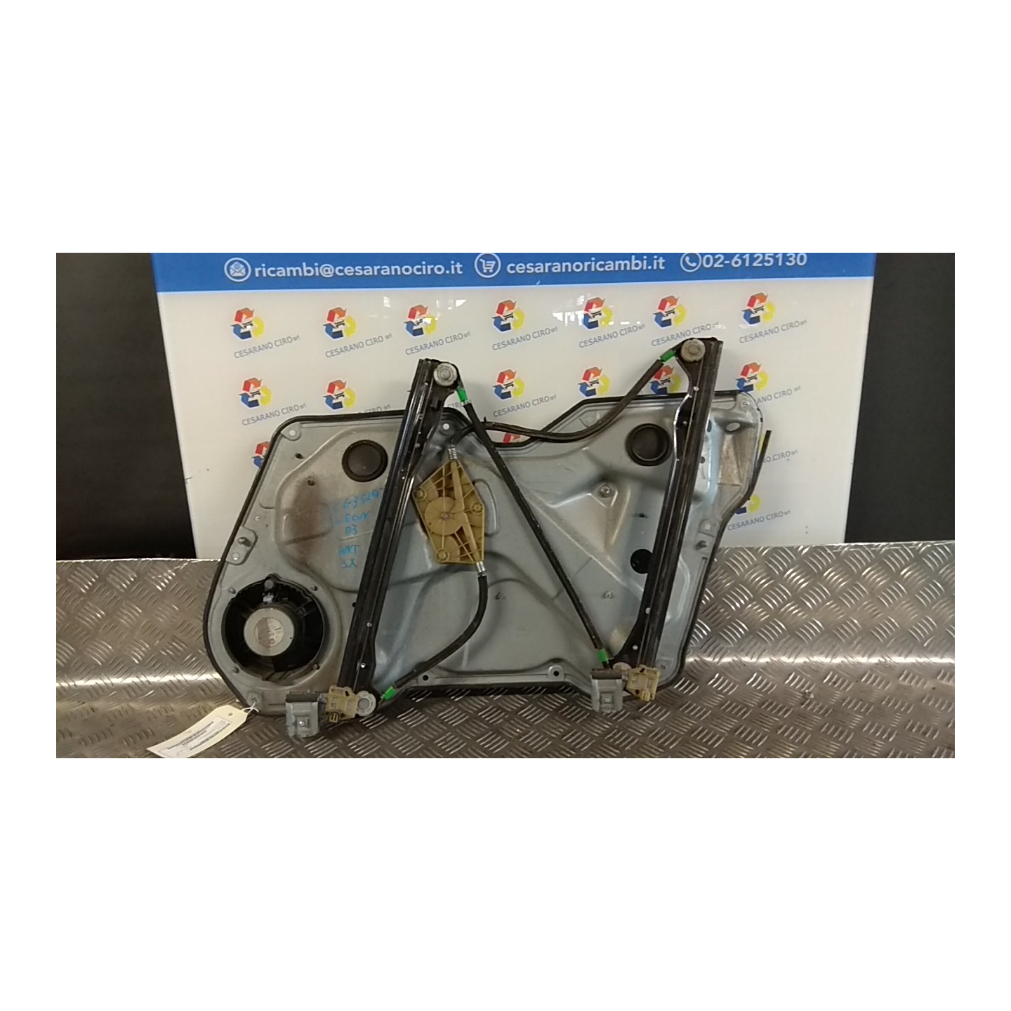 ALZACRISTALLO ELETTR. PORTA ANT. SX. 071 SEAT LEON (1M) (12/99-02/06) ALH 1M0837461
