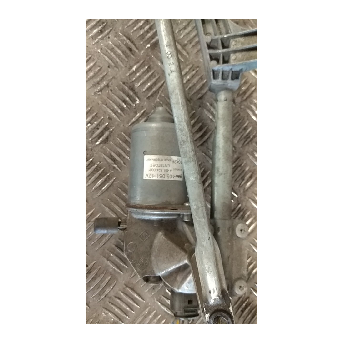 MECCANISMO TERGIPARABREZZA CON MOTORINO 038 SMART FORTWO (A/C451) (01/07-12/11) 3B21 A4518200040