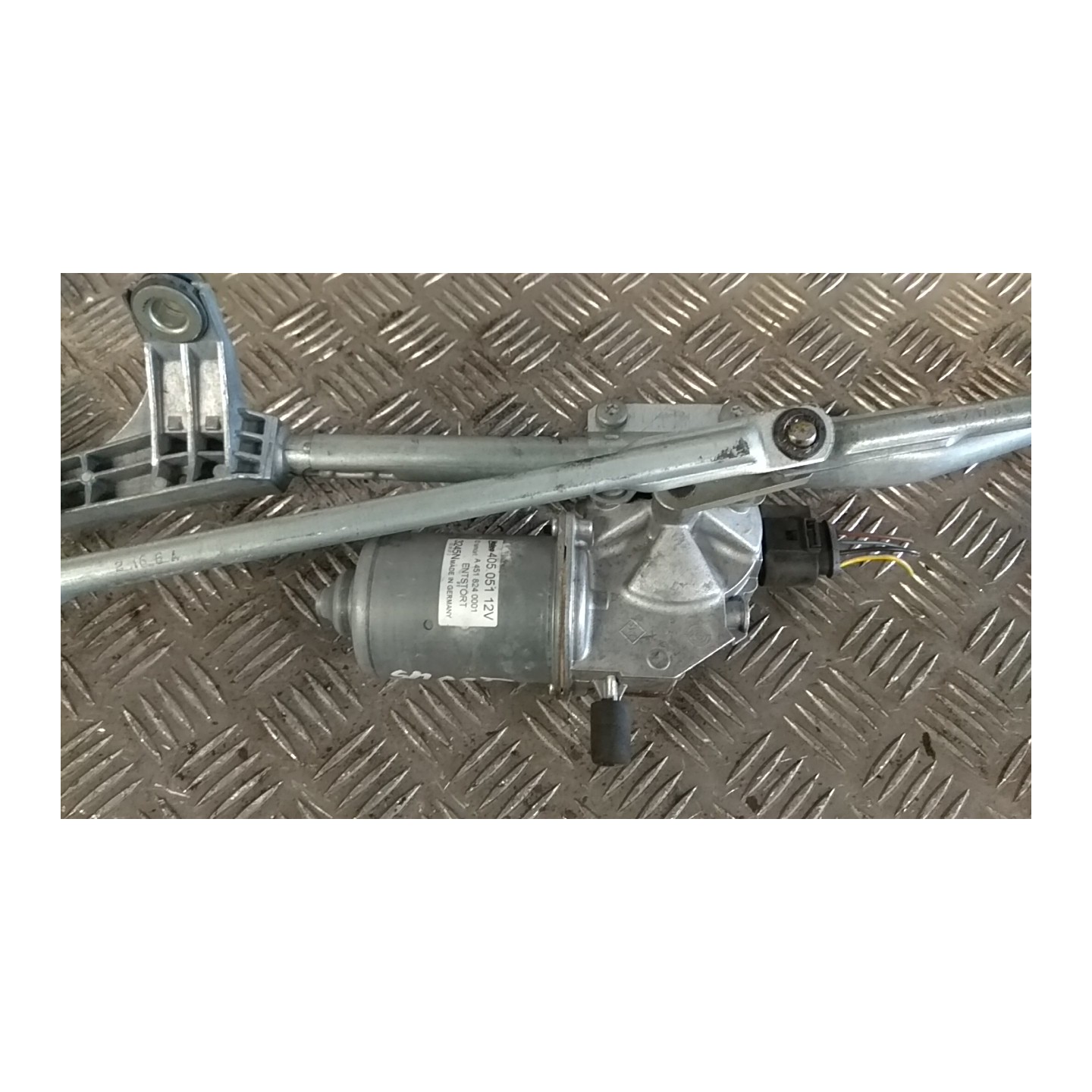MECCANISMO TERGIPARABREZZA CON MOTORINO 040 SMART FORTWO (A/C451) (01/07-12/11) 3B21 A4518200040