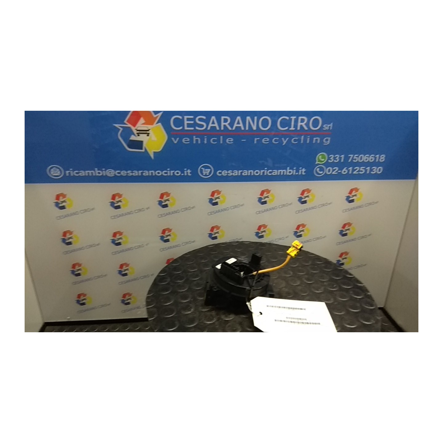 CONTATTO SPIRALIFORME AIRBAG 003 OPEL MERIVA (S10) (04/10-) A14XER 22914038