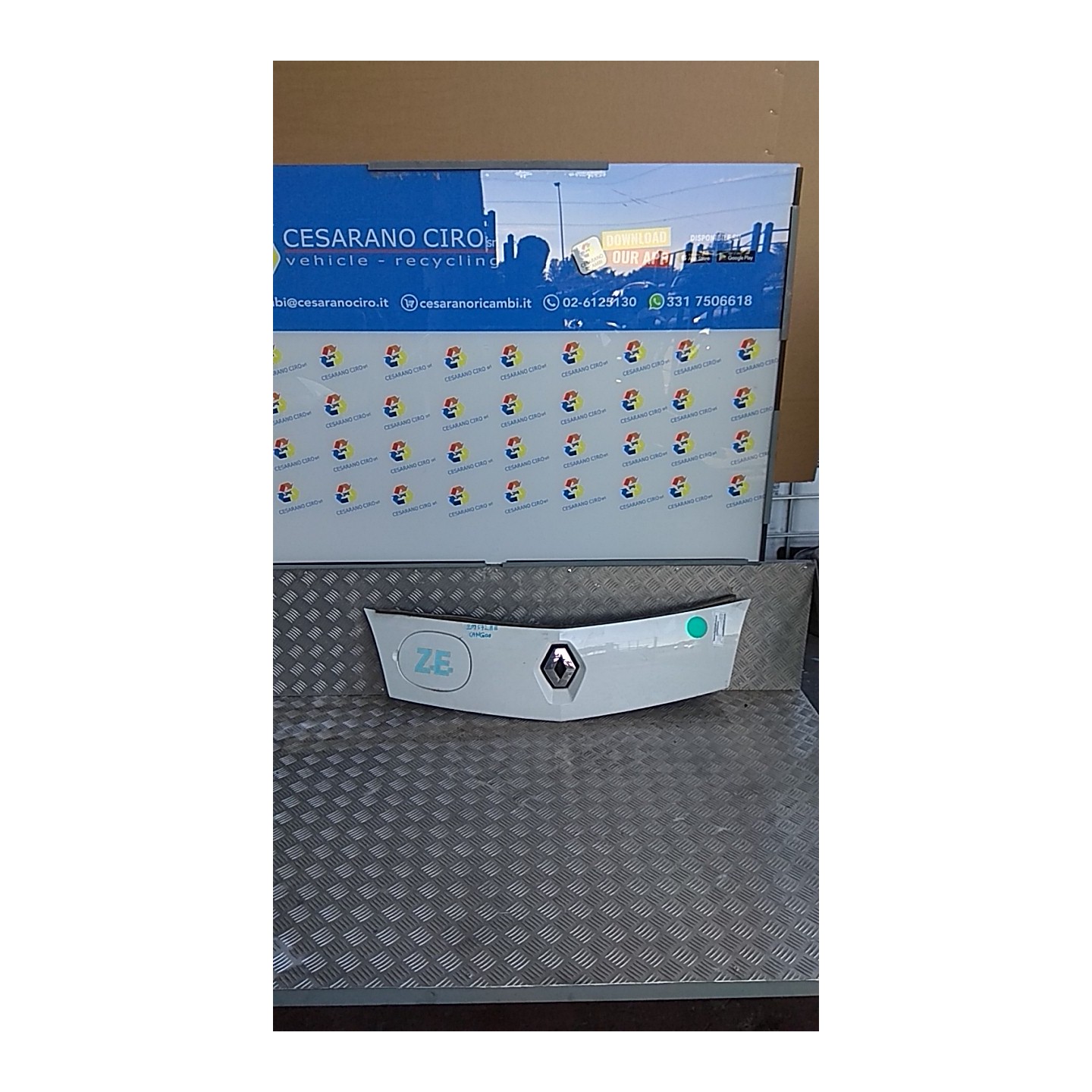 GRIGLIA 009 RENAULT KANGOO FURGONE (04/13-) 5AM40 296564504R