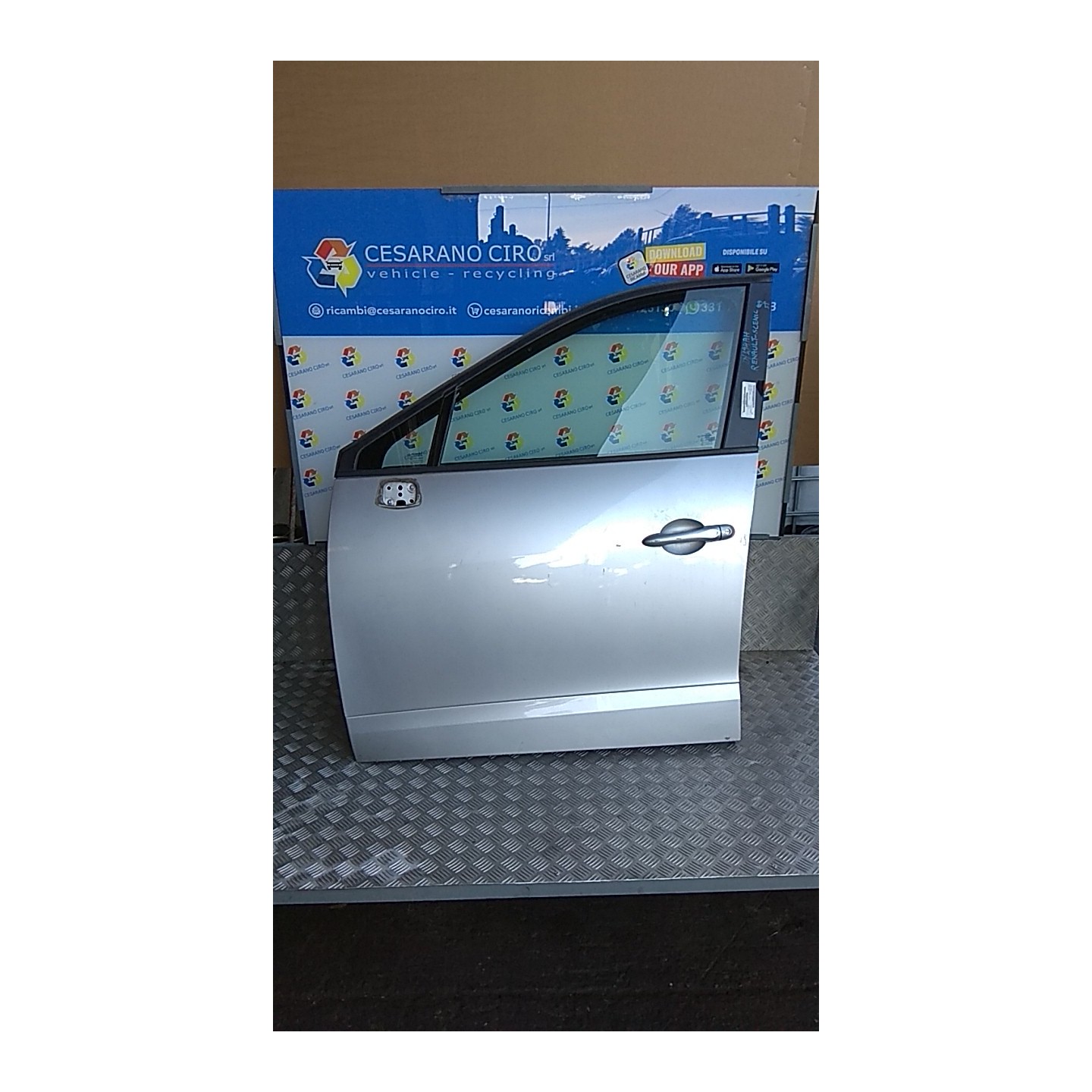 PORTA ANT. SX. 039 RENAULT SCENIC 3A SERIE (04/09-10/13) K9KJ8 801014883R