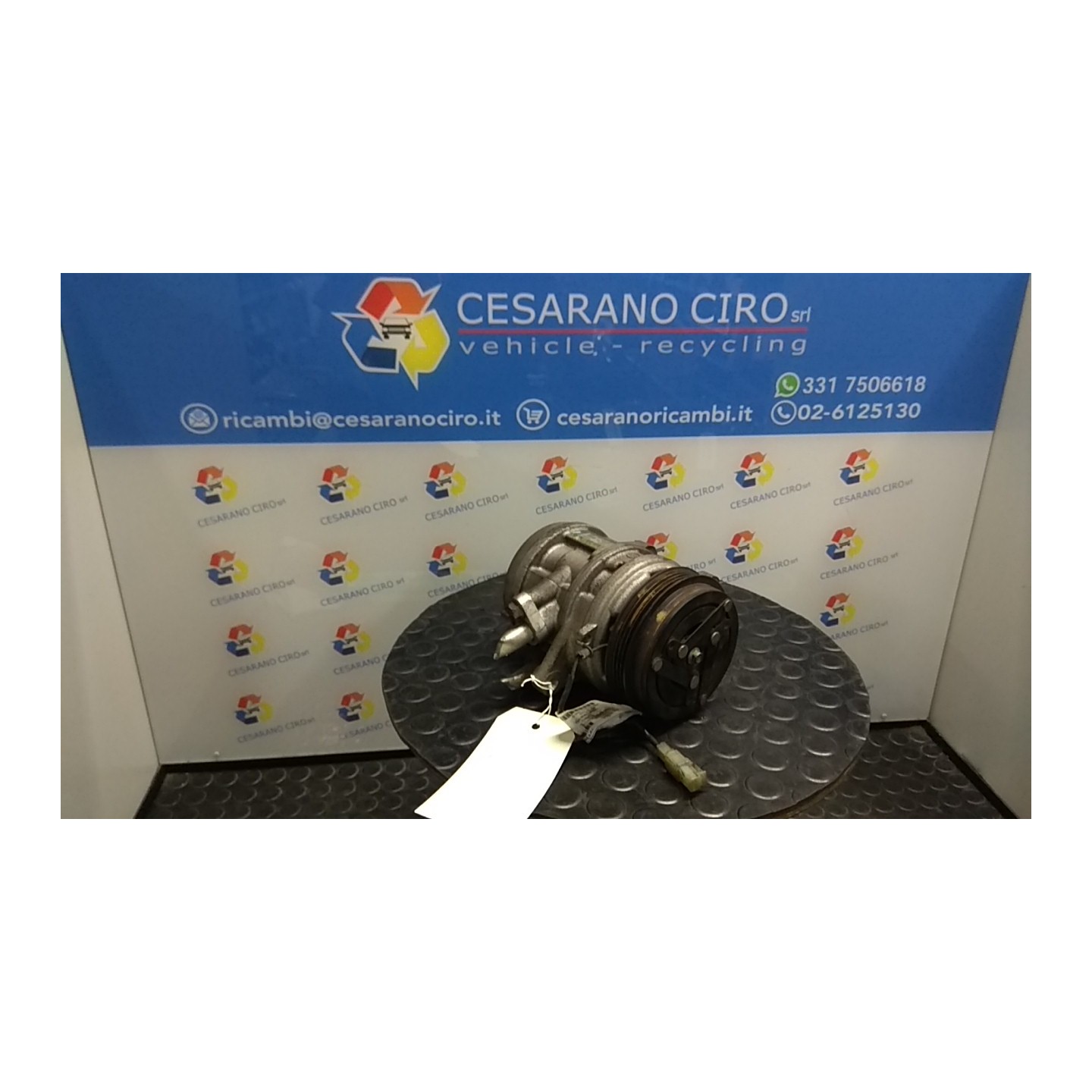 COMPRESSORE A/C 059 CHEVROLET (DAEWOO) MATIZ (M200) (04/05-12/10) B10S1 96406680