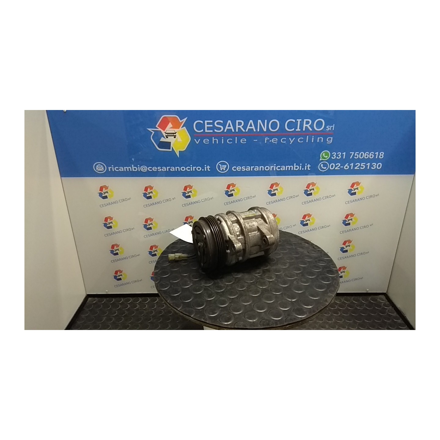 COMPRESSORE A/C 059 CHEVROLET (DAEWOO) MATIZ (M200) (04/05-12/10) B10S1 96406680
