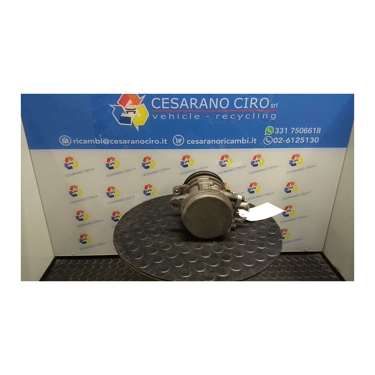 COMPRESSORE A/C 059 CHEVROLET (DAEWOO) MATIZ (M200) (04/05-12/10) B10S1 96406680