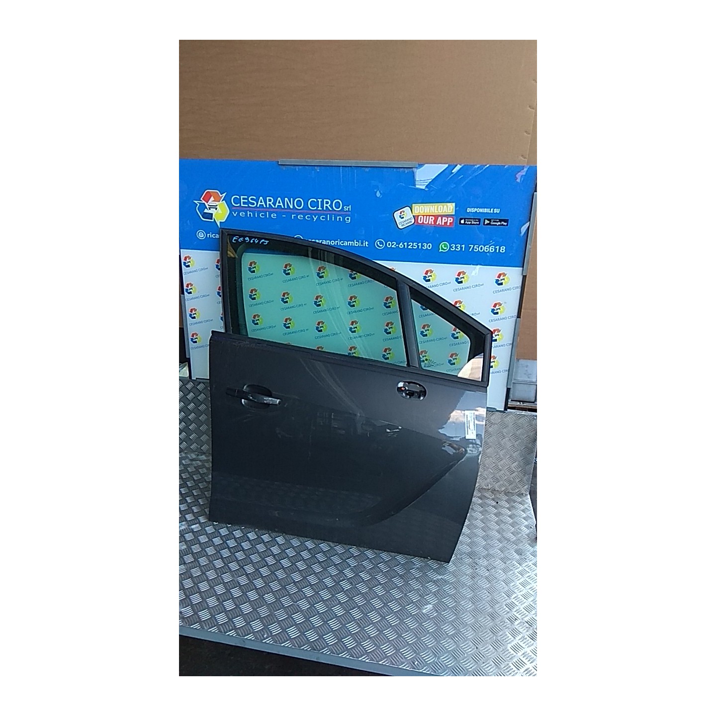 PORTA ANT. DX. 168 OPEL MERIVA (S10) (04/10-) A14XER 13408829