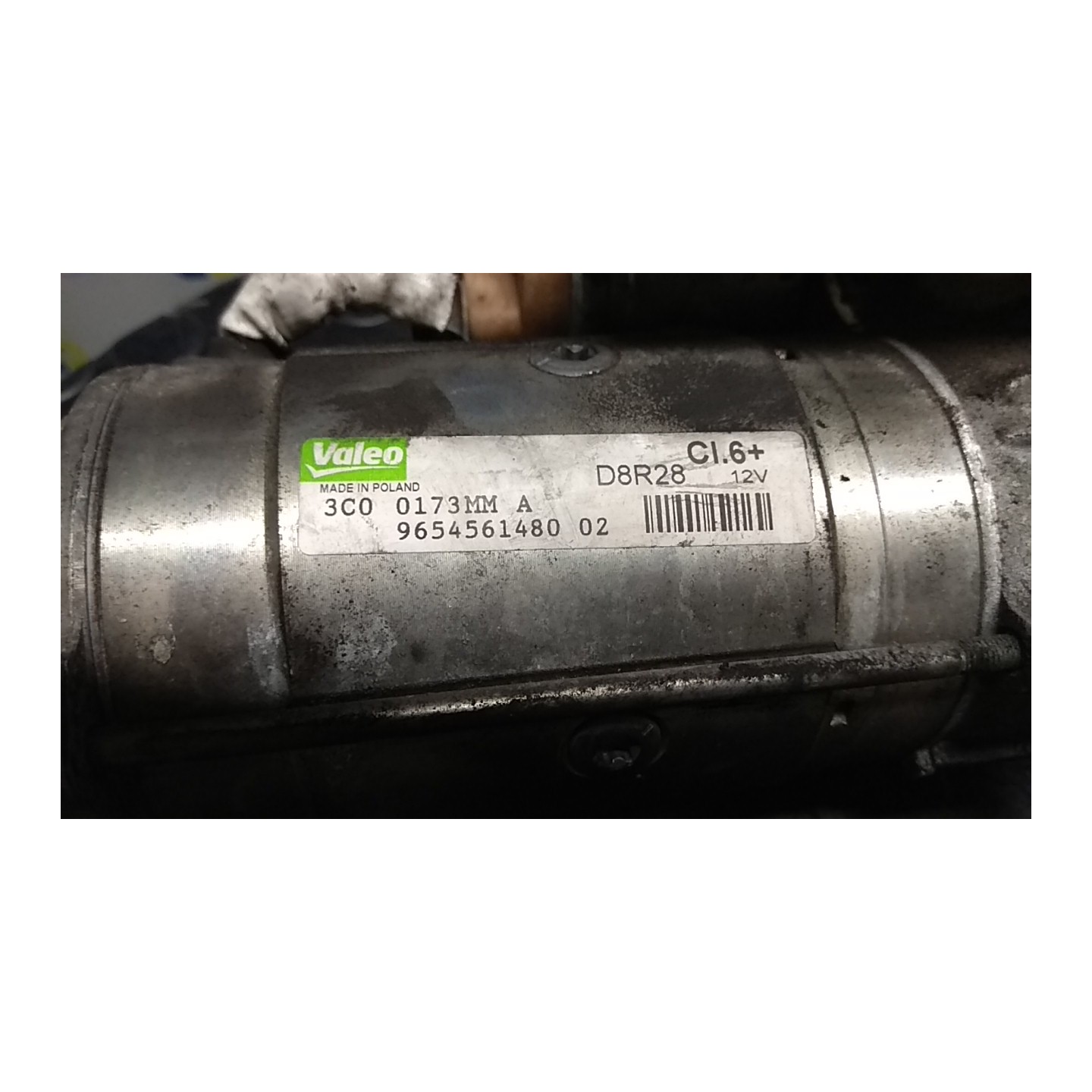 MOTORINO AVVIAMENTO CLASSE 6 201 PEUGEOT 807 (09/02-10/13) 4HS 5802AW