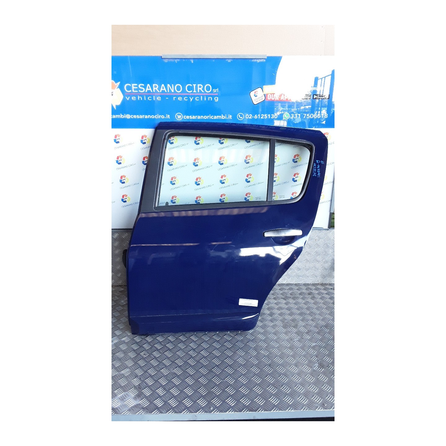 PORTA POST. SX. 239 DACIA SANDERO (07/08-04/13) K7JA7 8201056833