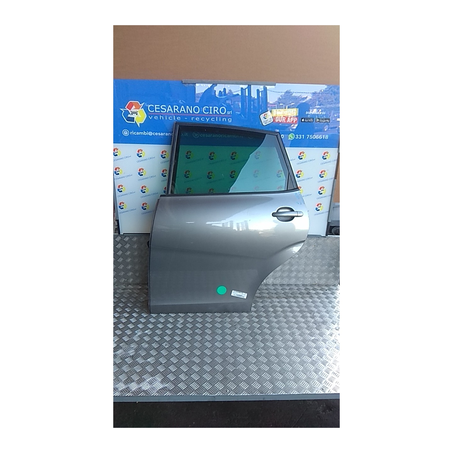 PORTA POST. SX. 243 SEAT ALTEA (5P) (03/04-) BJB 5P0833055A