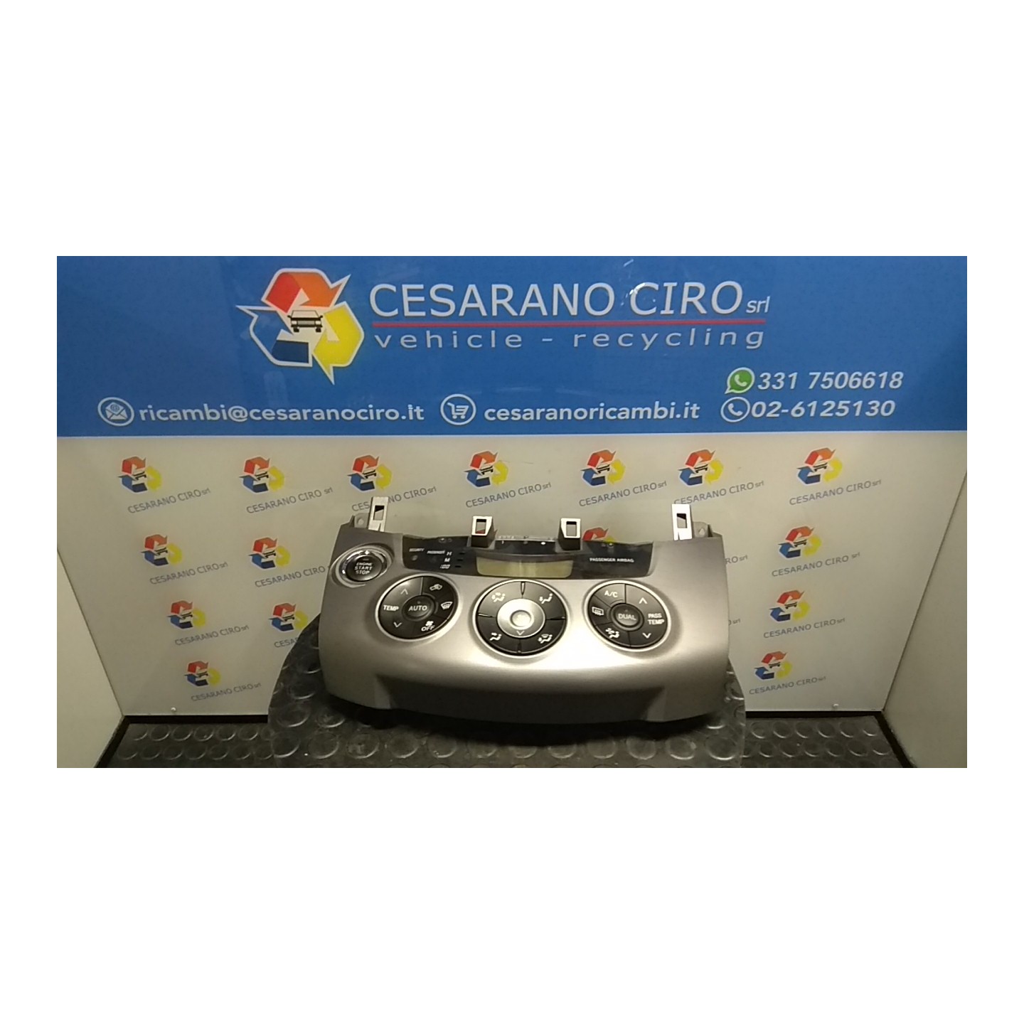 BLOCCO COMANDO CLIMATIZZAZIONE 009 TOYOTA RAV 4 3A SERIE (01/06-10/10) 2ADFHV 5590242020