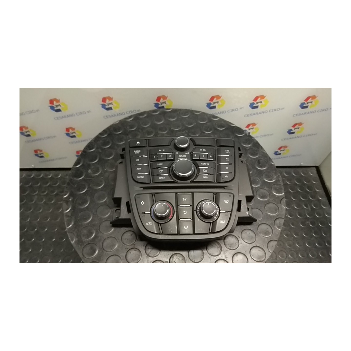 BLOCCO COMANDO CLIMATIZZAZIONE 018 OPEL MERIVA (S10) (04/10-) A13DTE 13346091