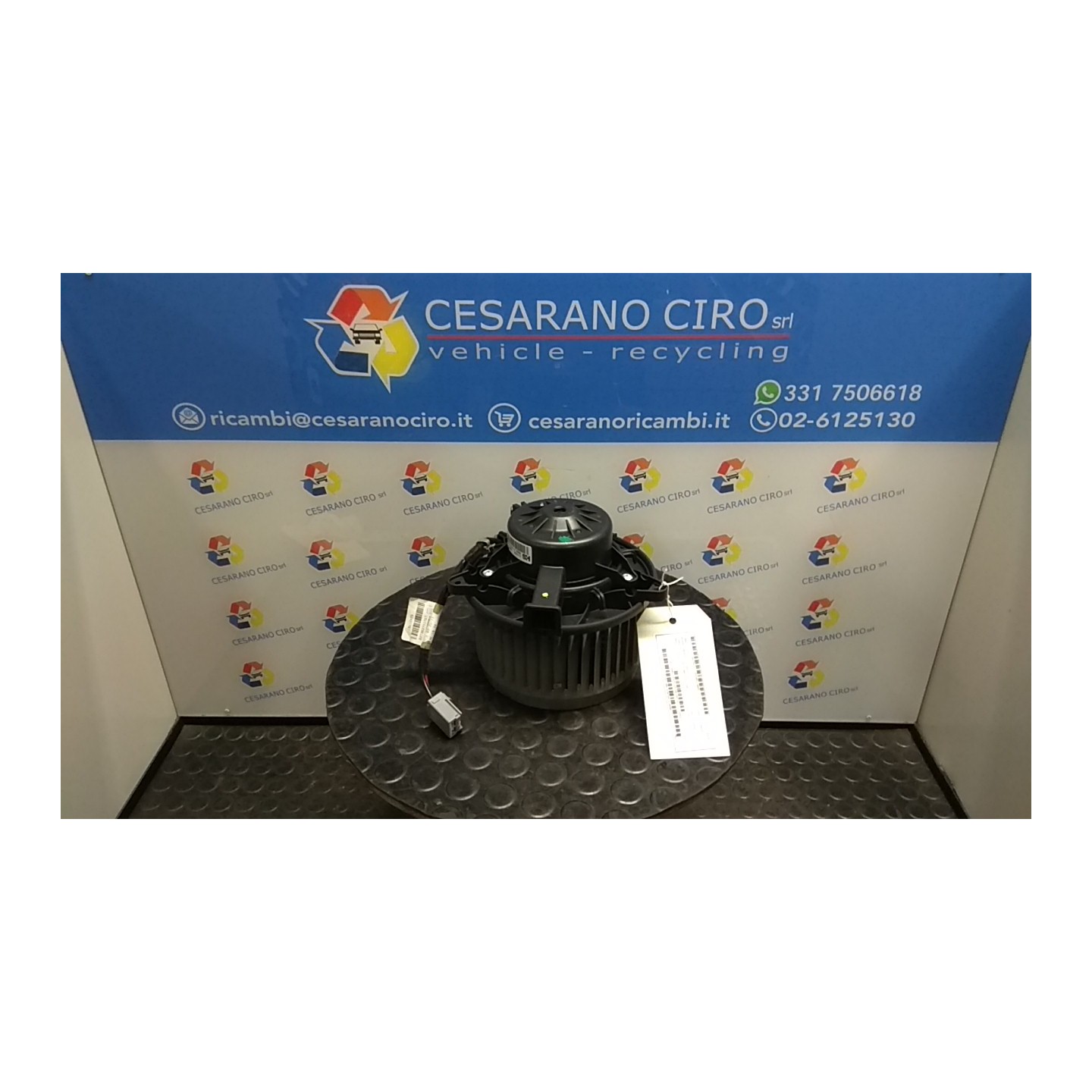 MOTORINO VENTILAZIONE ABITACOLO 021 OPEL MERIVA (S10) (04/10-) A13DTE 13263279