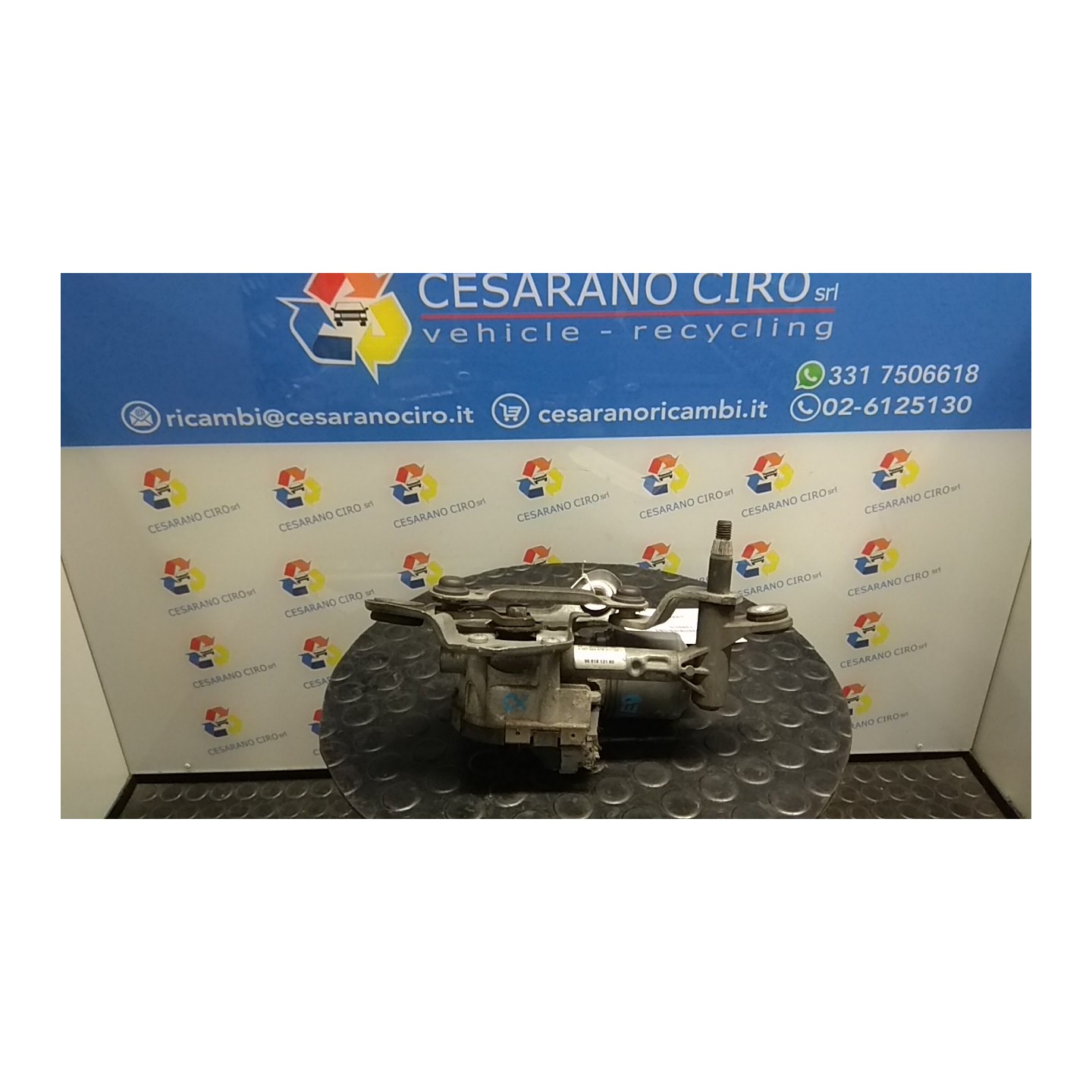 MOTORINO TERGIPARABREZZA DIVERGENTE SX. 053 PEUGEOT 407 (03/04-03/12) RHR 6405PR