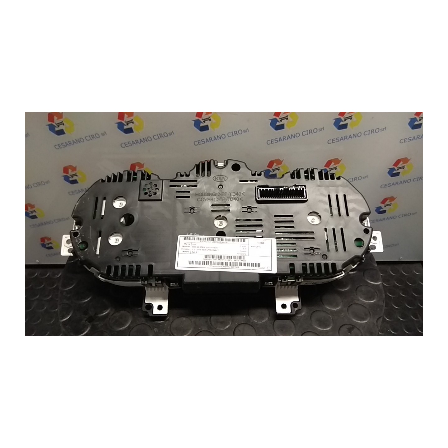 QUADRO STRUMENTI COMPL. 081 KIA RIO 3A SERIE (01/15-10/17) G4LA 940251W530