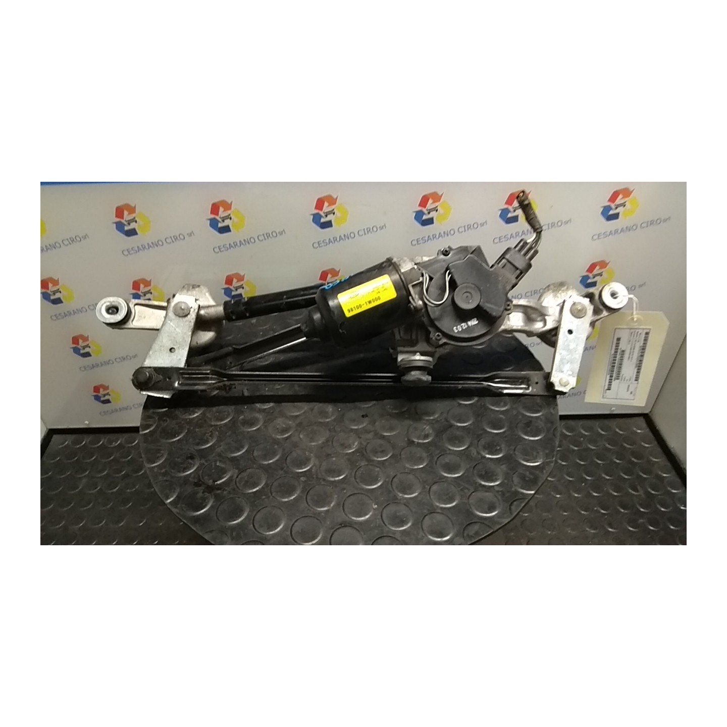 MOTORINO TERGIPARABREZZA 084 KIA RIO 3A SERIE (01/15-10/17) G4LA 981101W000