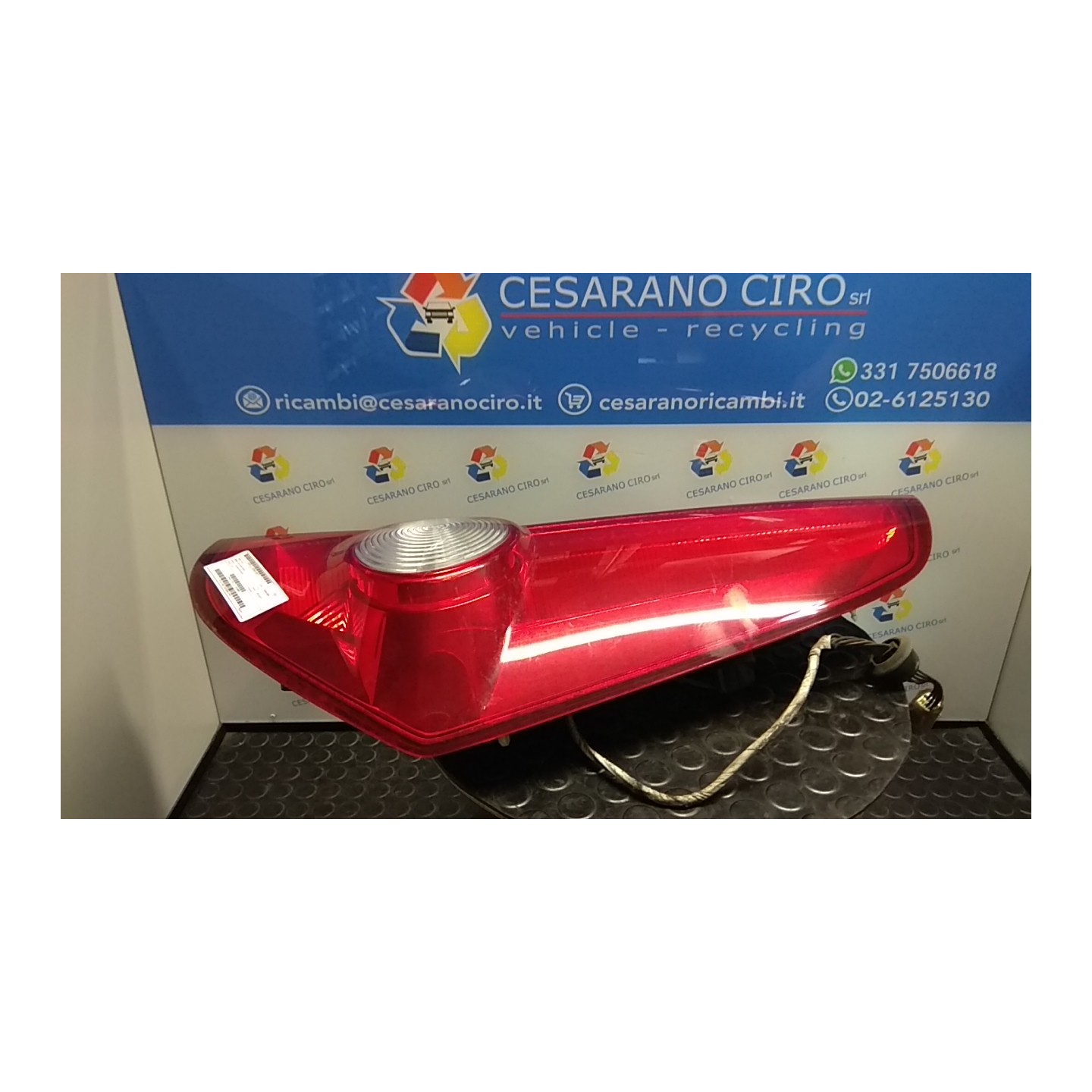 FANALE POST. DX. 170 OPEL AGILA (H08) (01/08-) K12B 93193680