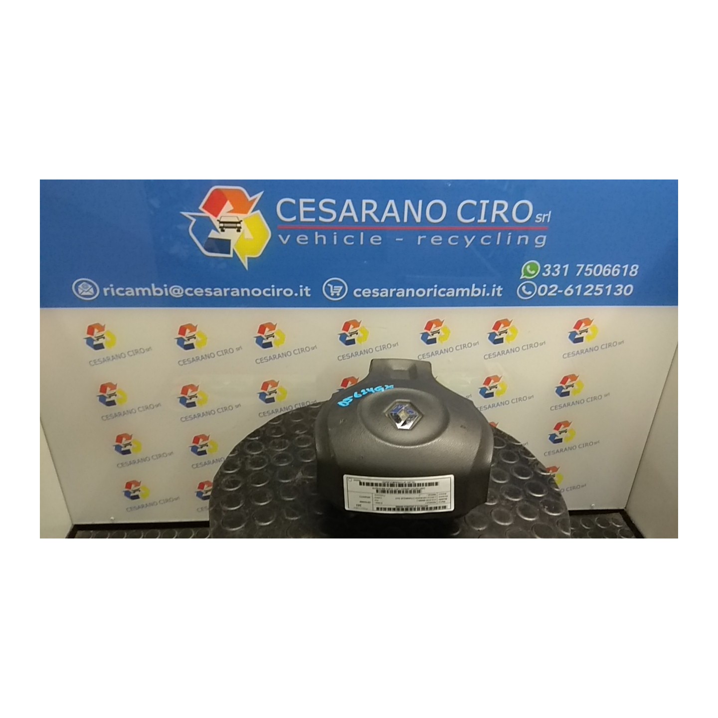 DISPOSITIVO AIRBAG LATO GUIDA 086 RENAULT KOLEOS (05/08-) M9RD8 985101627R